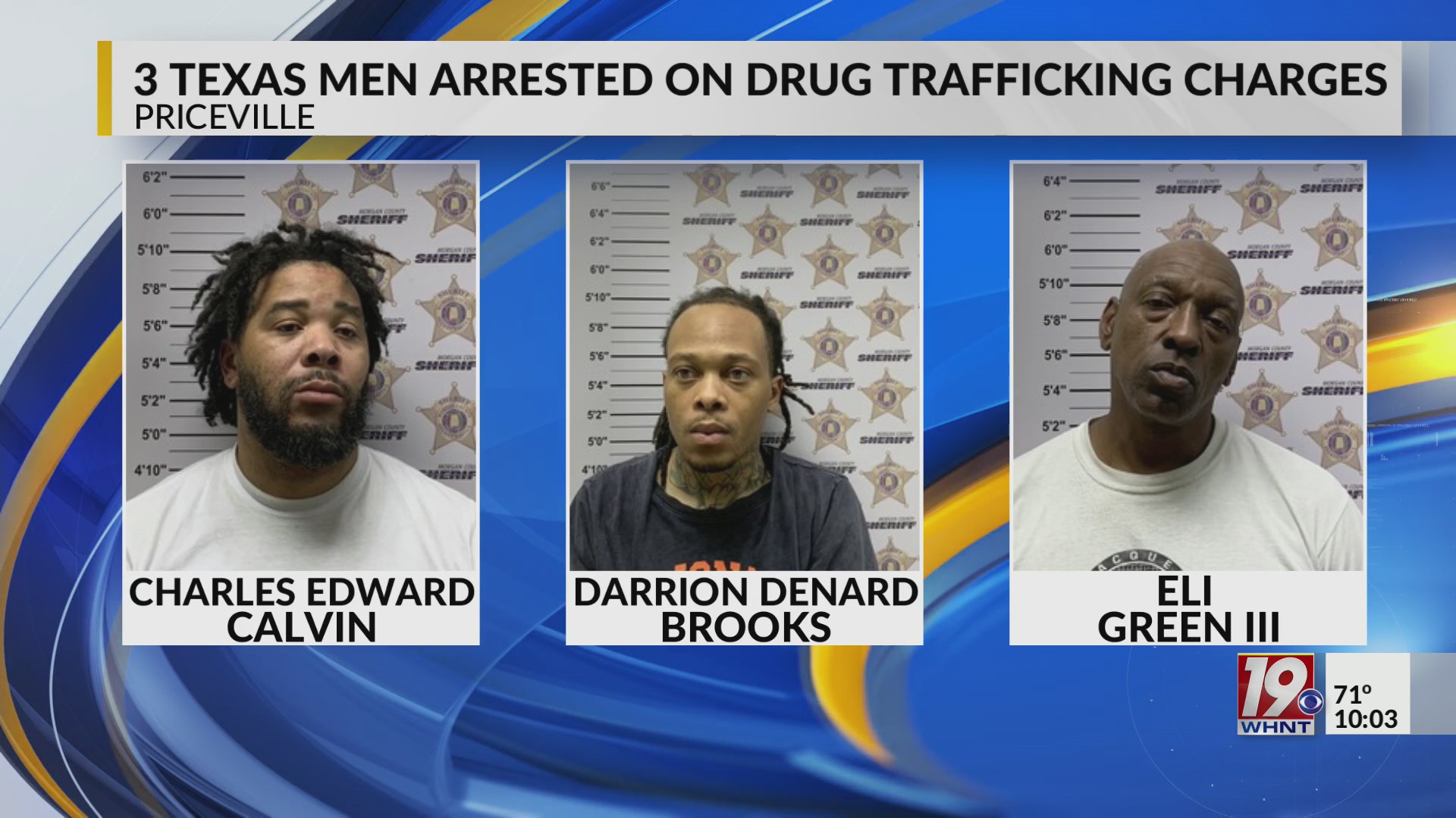 3 Texas Men Arrested on Drug Trafficking Charges | March 29, 2025 ...