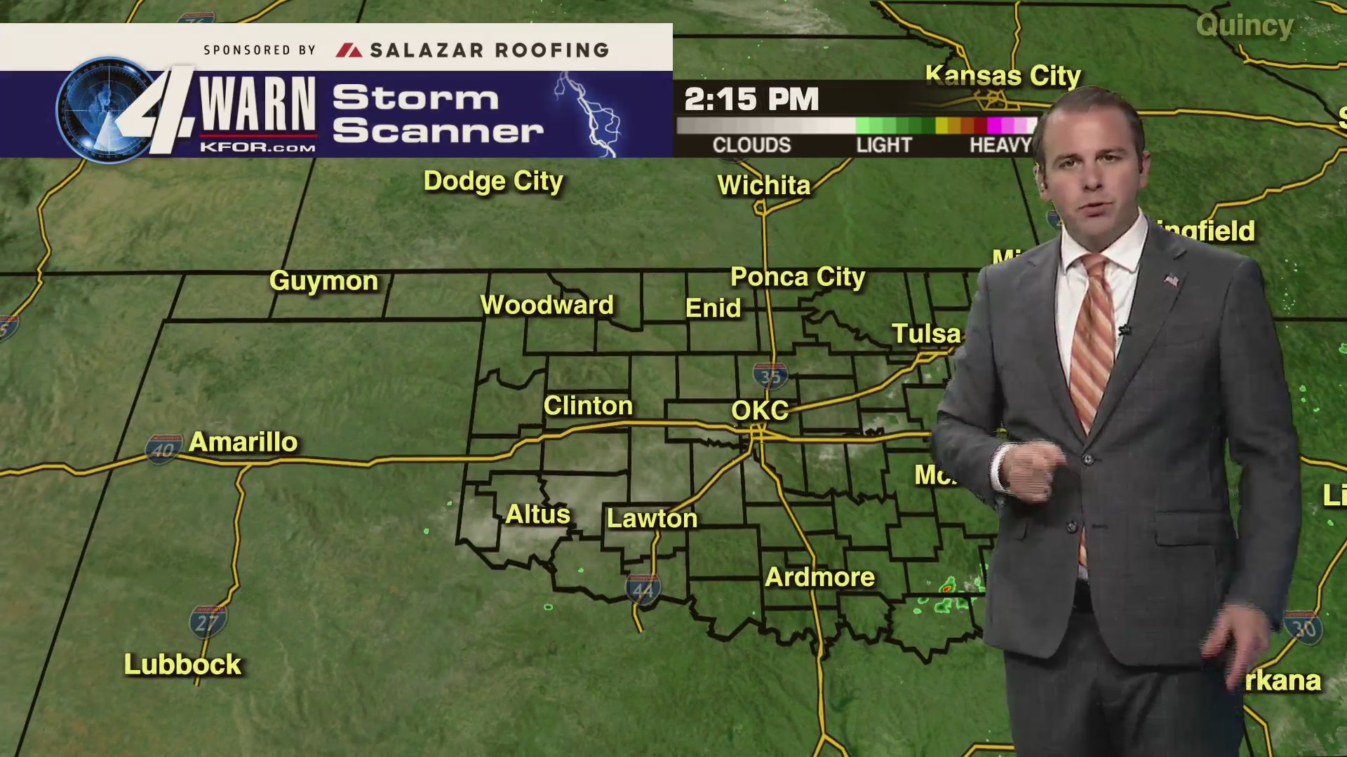 Aaron Brackett's Friday 4Cast - KFOR.com Oklahoma City