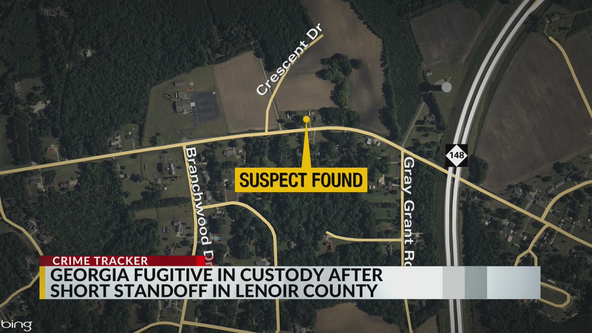 Georgia fugitive arrested after standoff in Lenoir County – WNCT