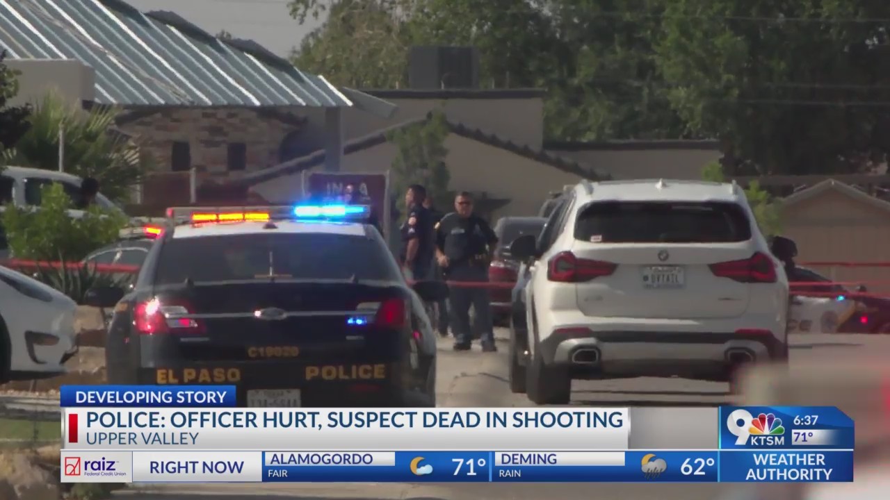 Officer shot, suspect dead in officer-involved shooting – KTSM 9 News