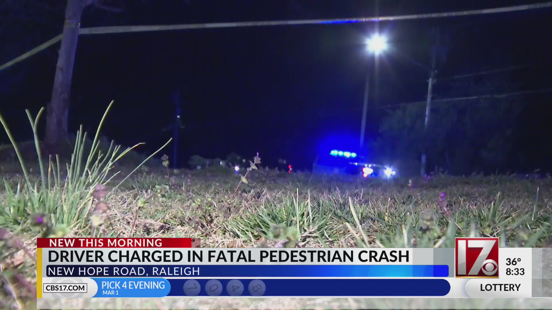 Raleigh crash kills pedestrian, driver charged: Police – CBS17.com