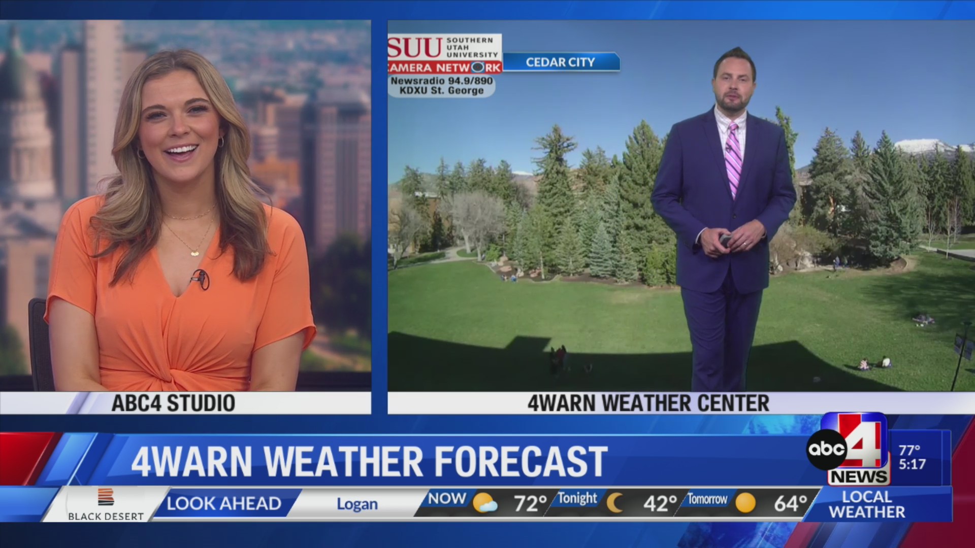 Cooler temperatures roll in over the weekend – ABC4 Utah