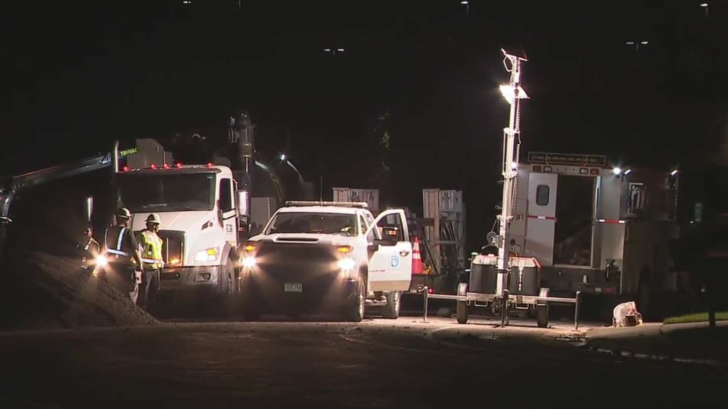 Large water main break closes road in Centennial neighborhood – FOX31 ...