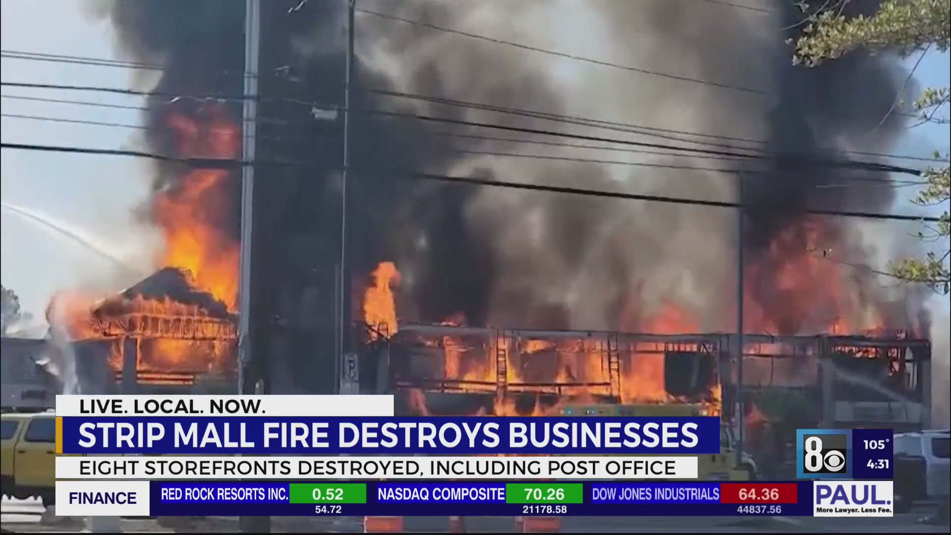 Customers feeling loss after fire at Las Vegas strip mall near UNLV – KLAS