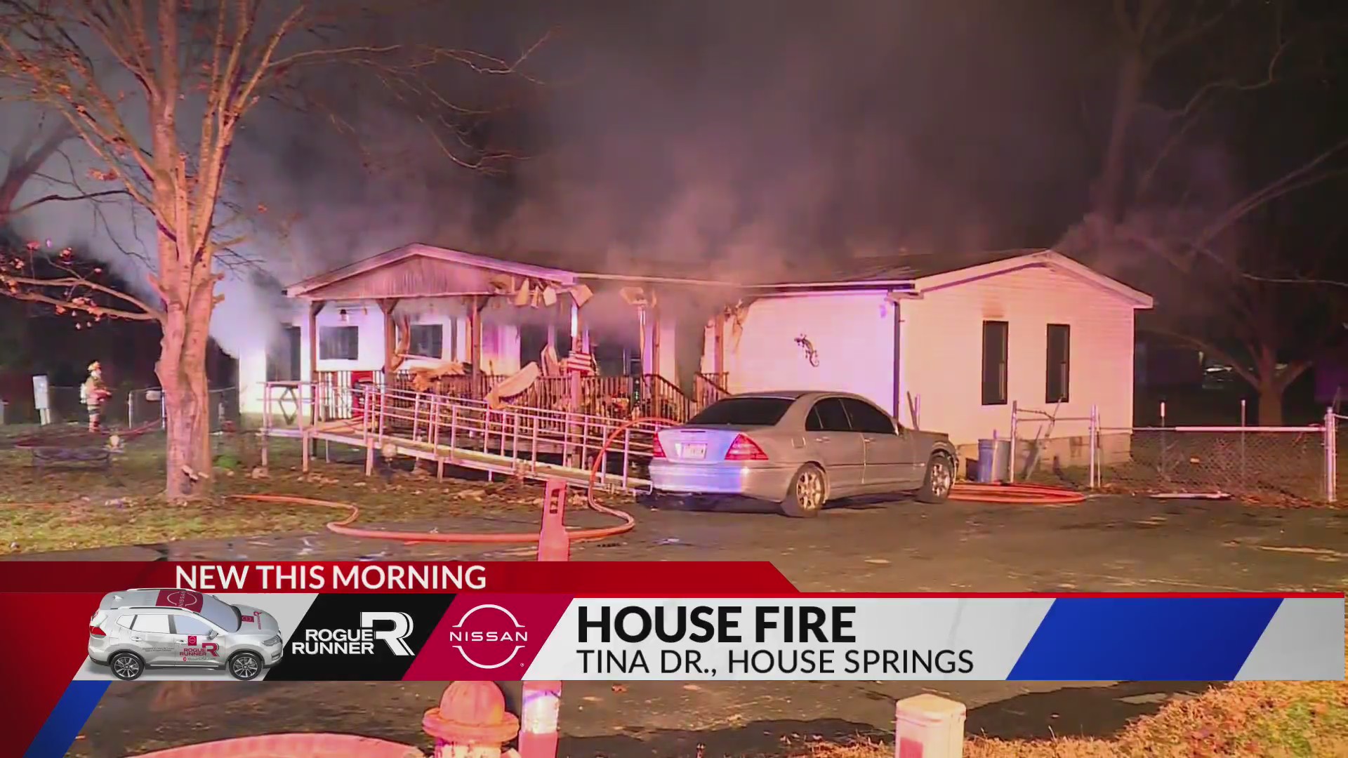 House Springs home destroyed in fire, no injuries reported – FOX 2