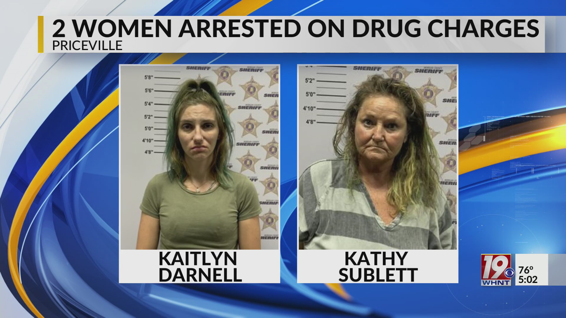 2 Women Arrested on Drug Charges | Aug. 23, 2025 | News 19 at 5 p.m ...