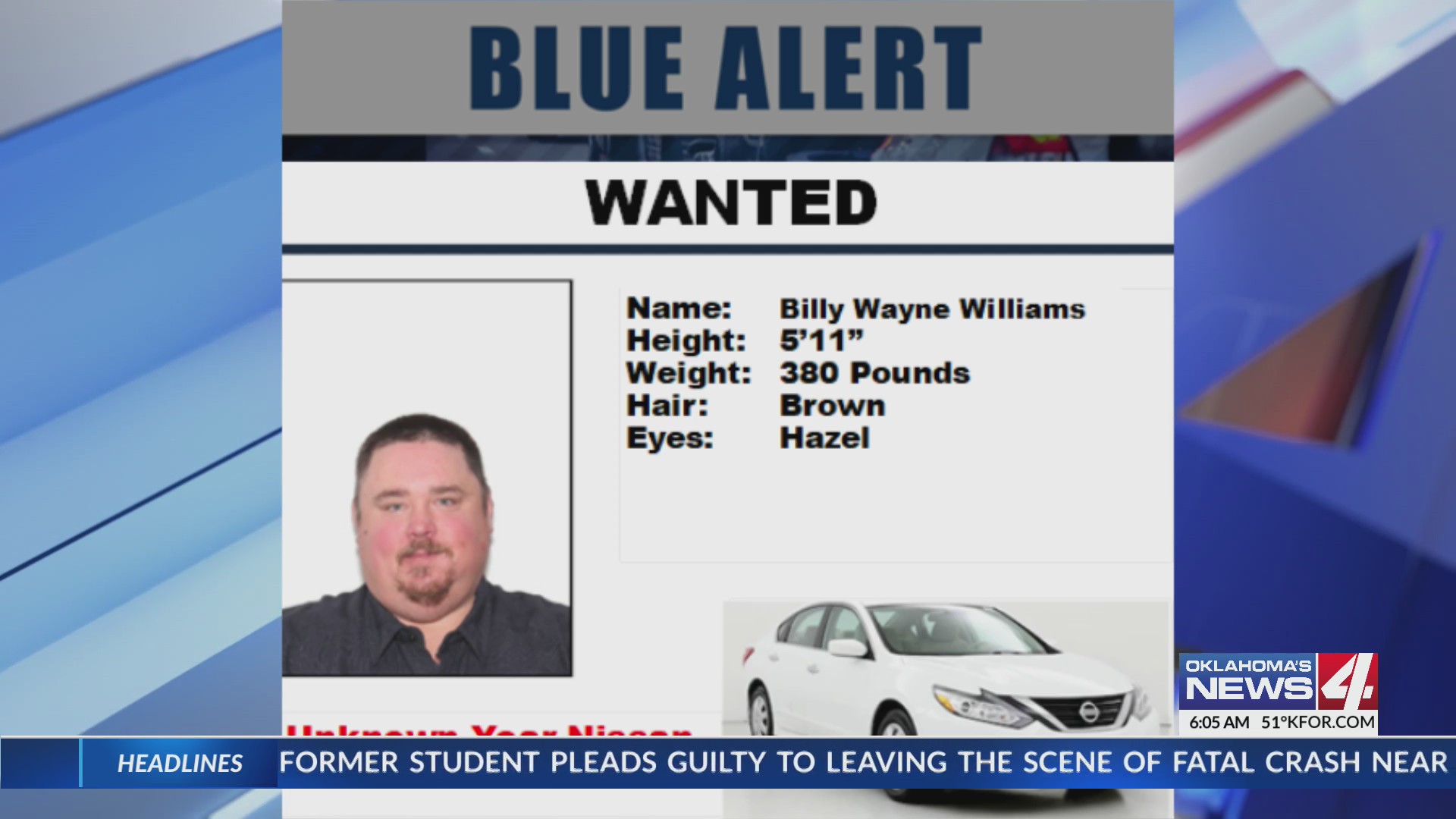 Blue Alert issued for man suspected of shooting police officer – KFOR ...