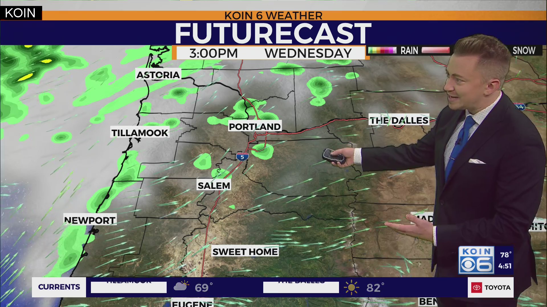Wet weather ramps up around Portland – KOIN.com