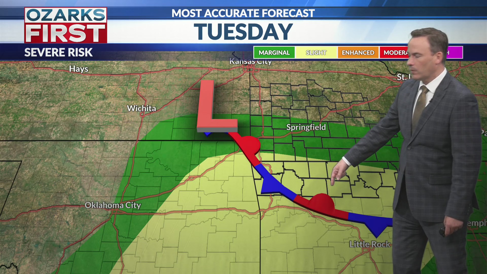 Flooding and severe weather threat for parts of the Ozarks – KOLR ...