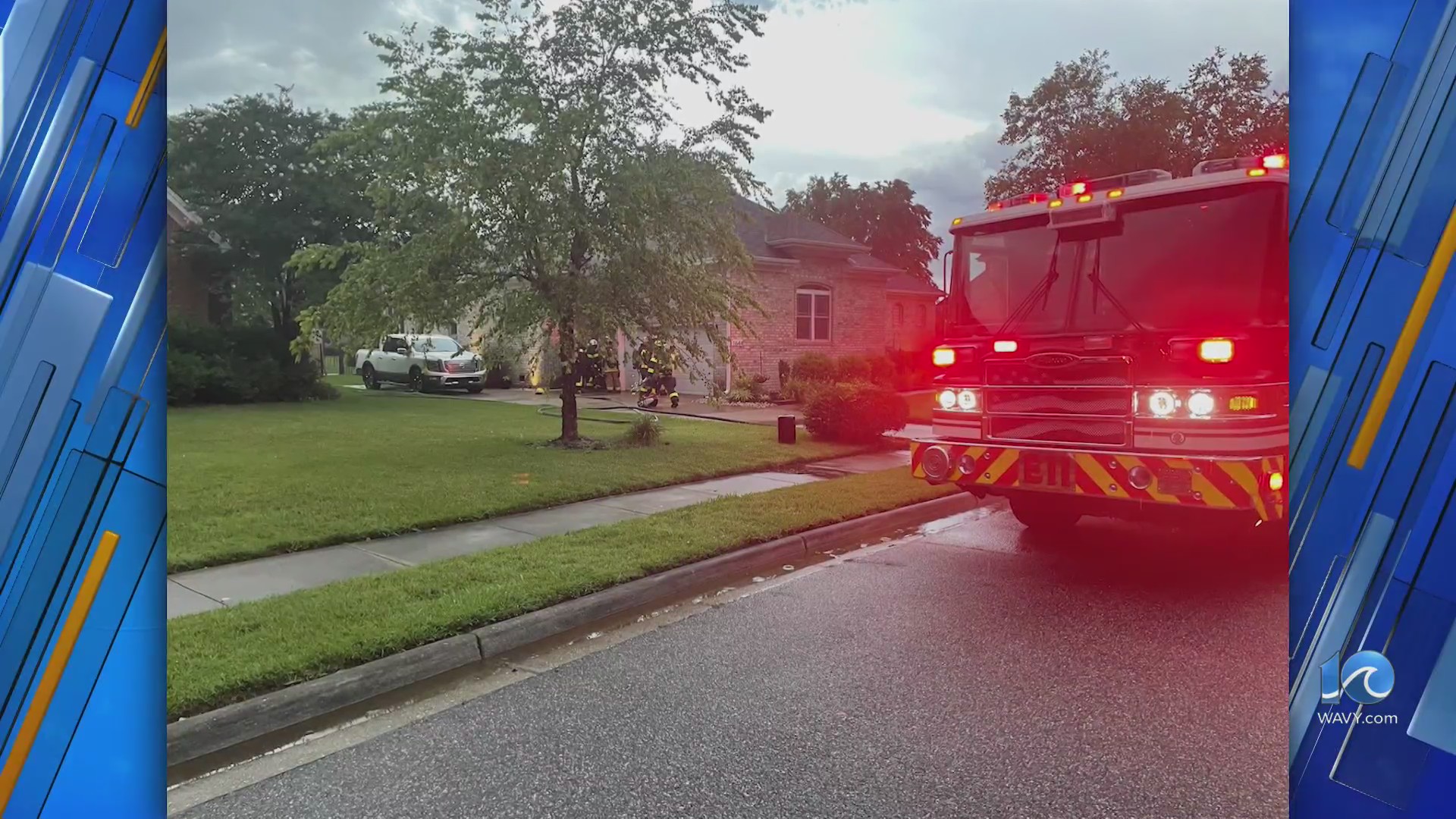 Four adults displaced in accidental house fire in Chesapeake – WAVY.com