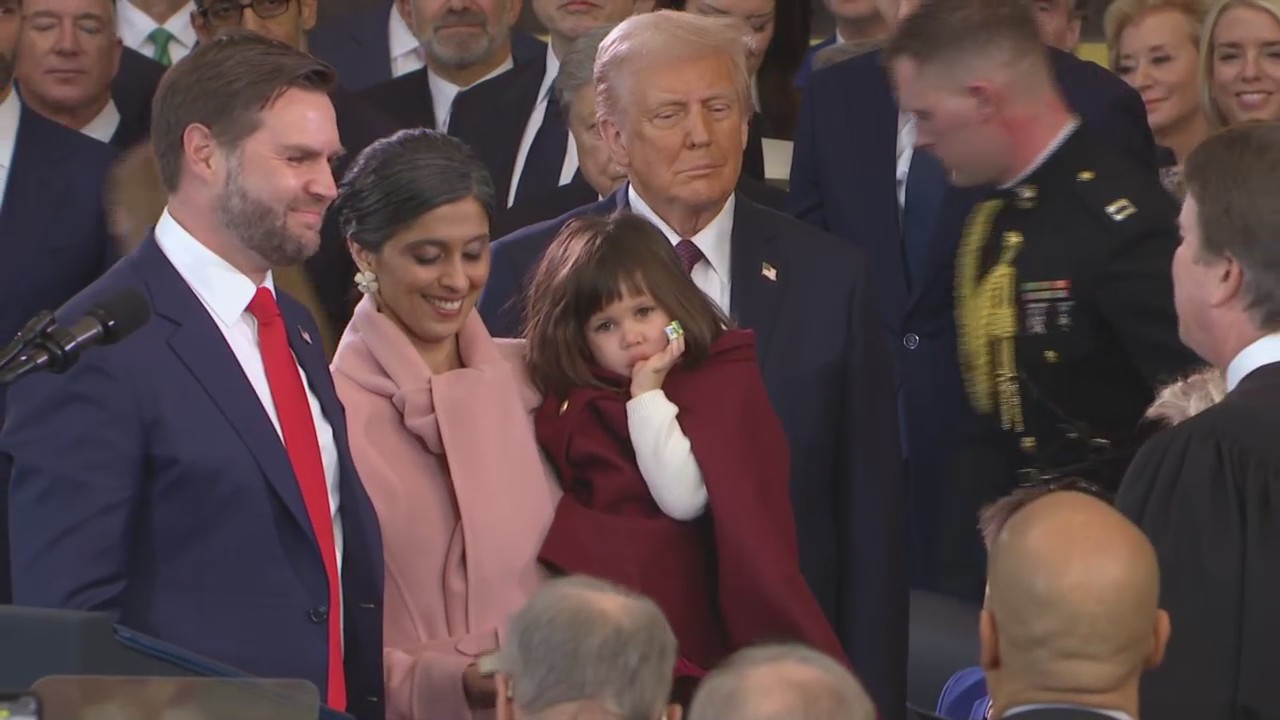 JD Vance sworn in as Vice President of the United States of America ...