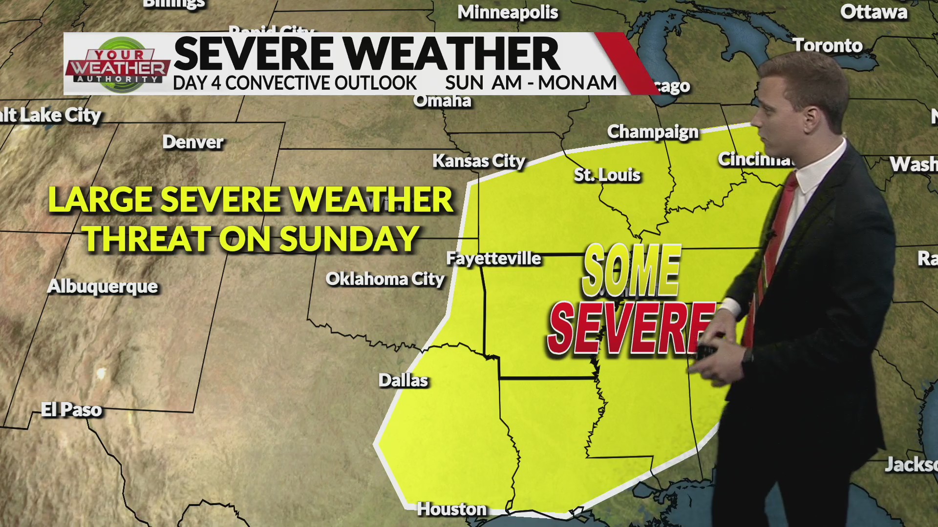 Josh Rugger Breaks Down Increasing Confidence In Severe Weather Threat ...