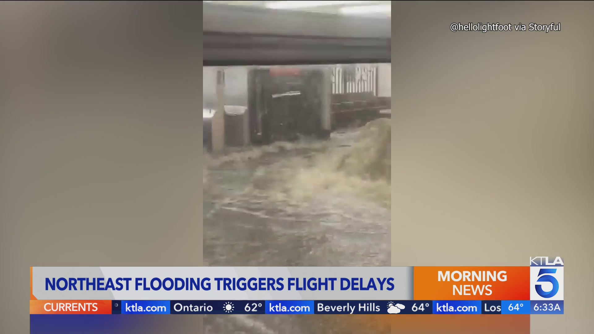 Heavy rains and flash flooding sweep across the Northeast – KTLA