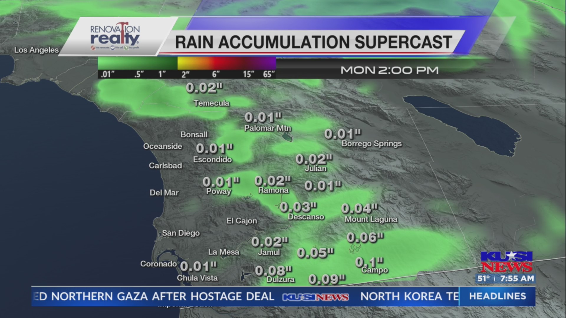 Weather Forecast 1/27 – FOX 5 San Diego & KUSI News