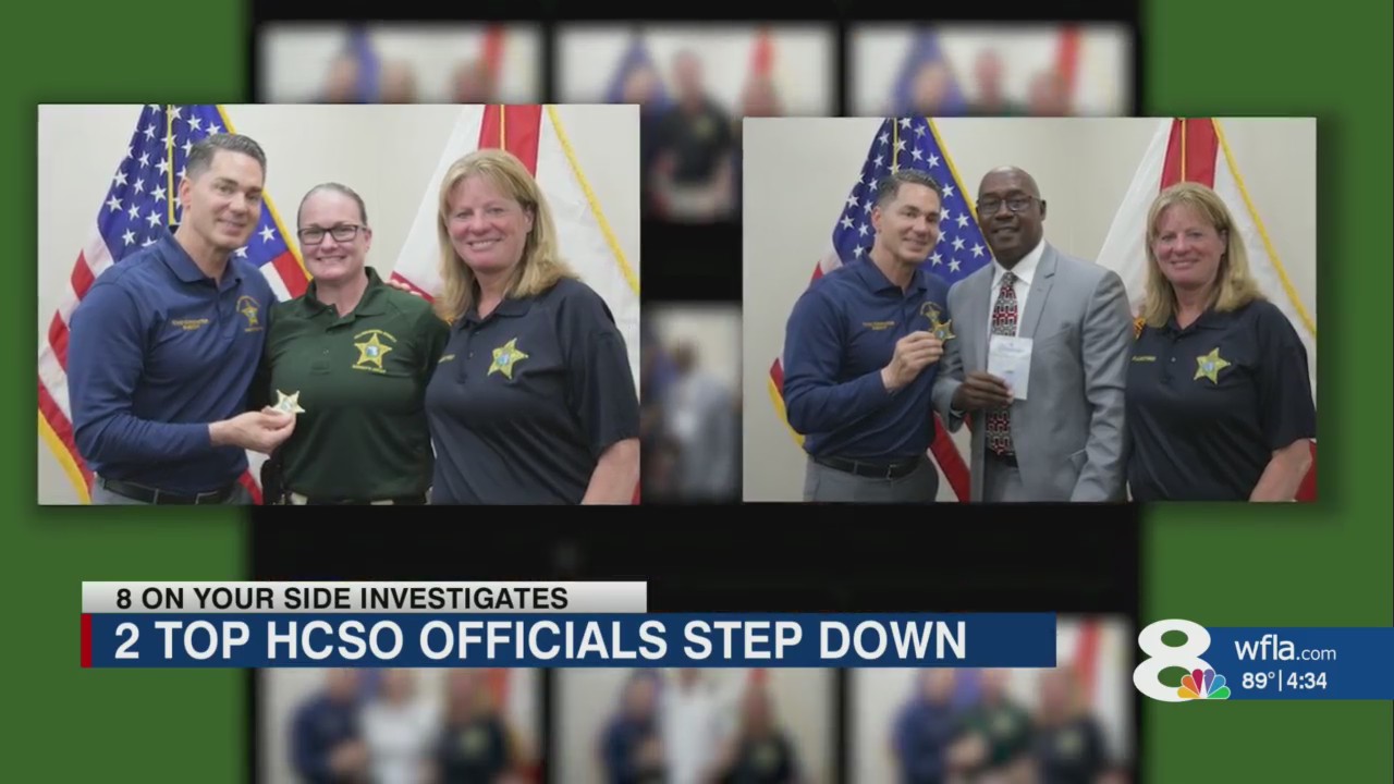Two top Hillsborough County Sheriff’s office officials step down – WFLA