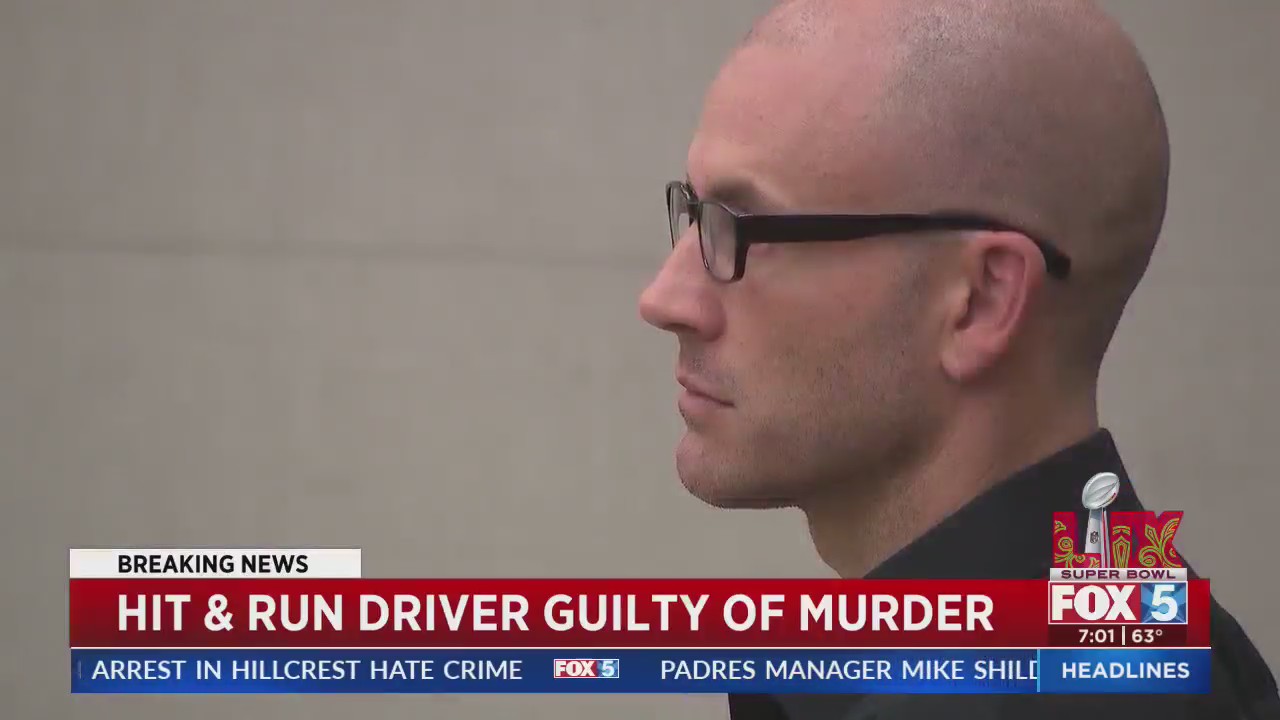 Driver found guilty of murder in hit-and-run death – FOX 5 San Diego ...