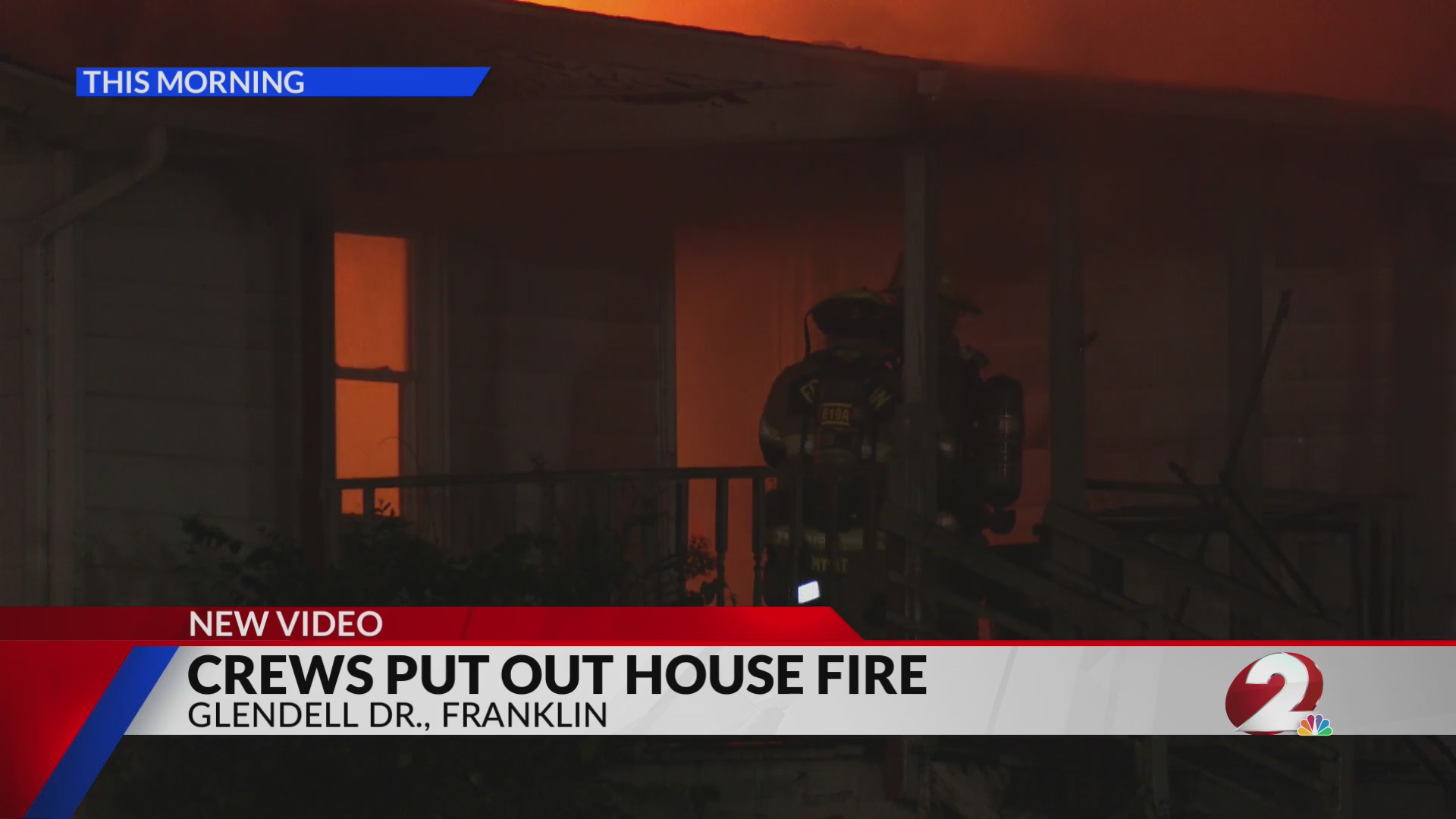 Fire crews respond to house fire in Franklin – WDTN.com