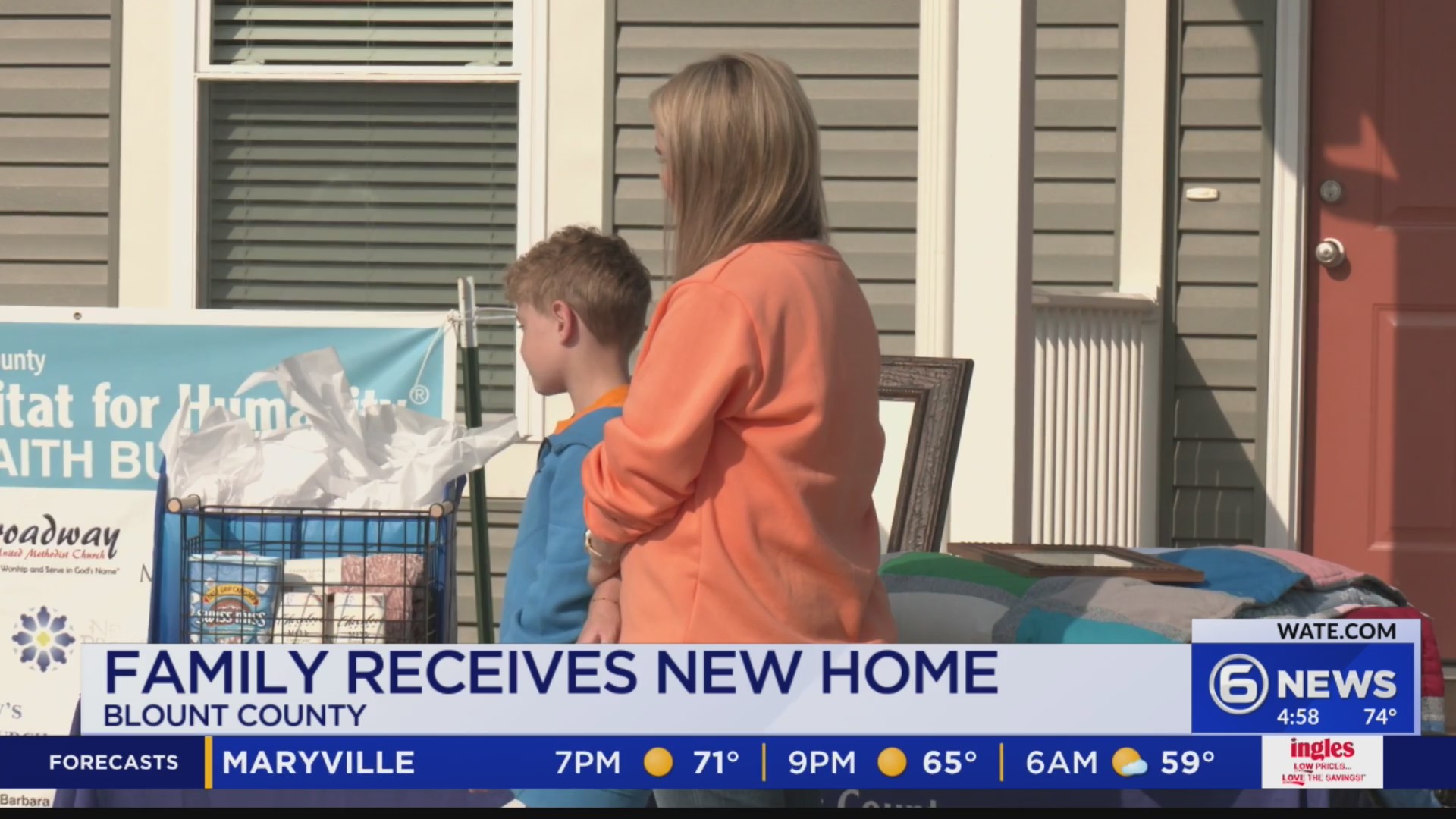 Blount County family receives new home – WATE 6 On Your Side