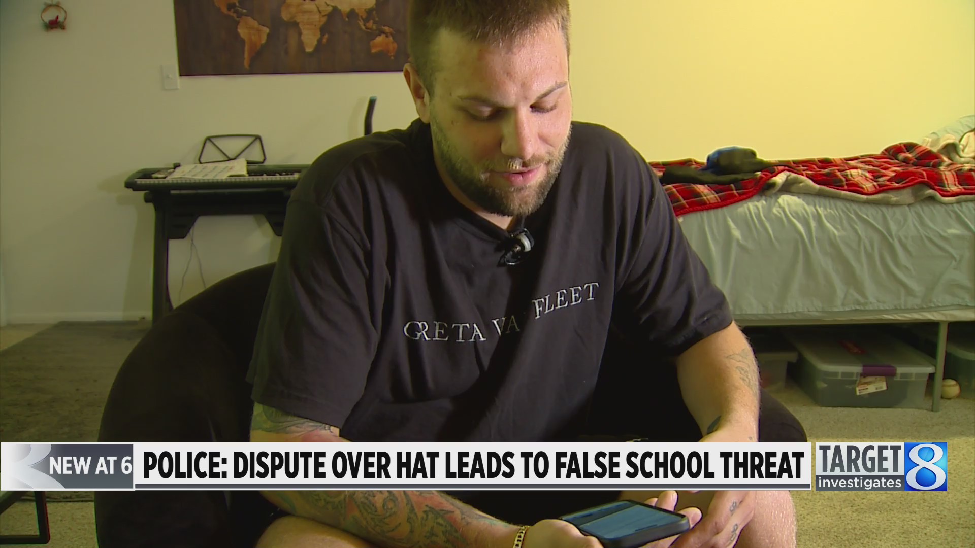 Police: Dispute over hat leads to false school threat – WOODTV.com