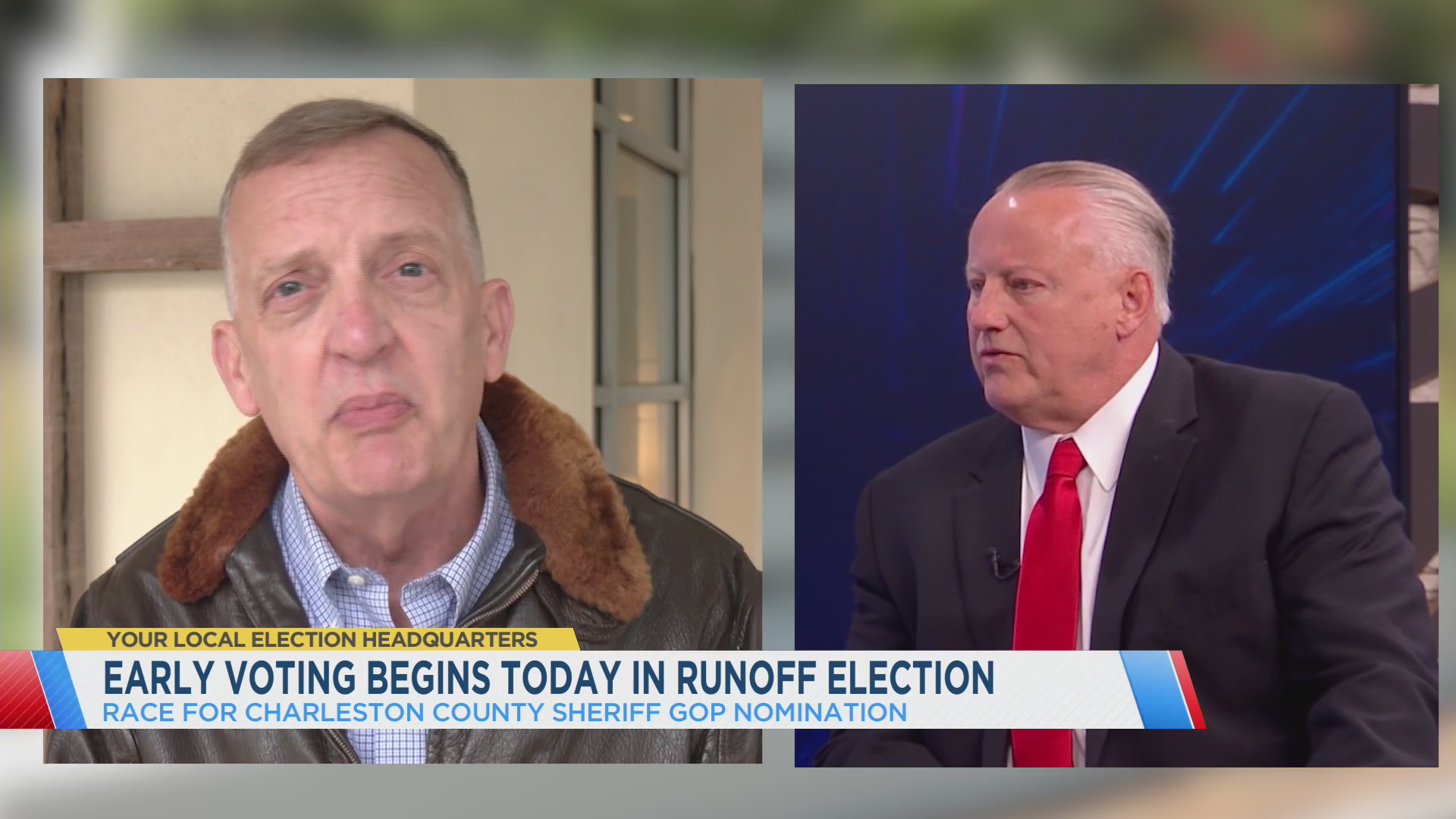 Early voting begins in Charleston County sheriff runoff – WCBD News 2