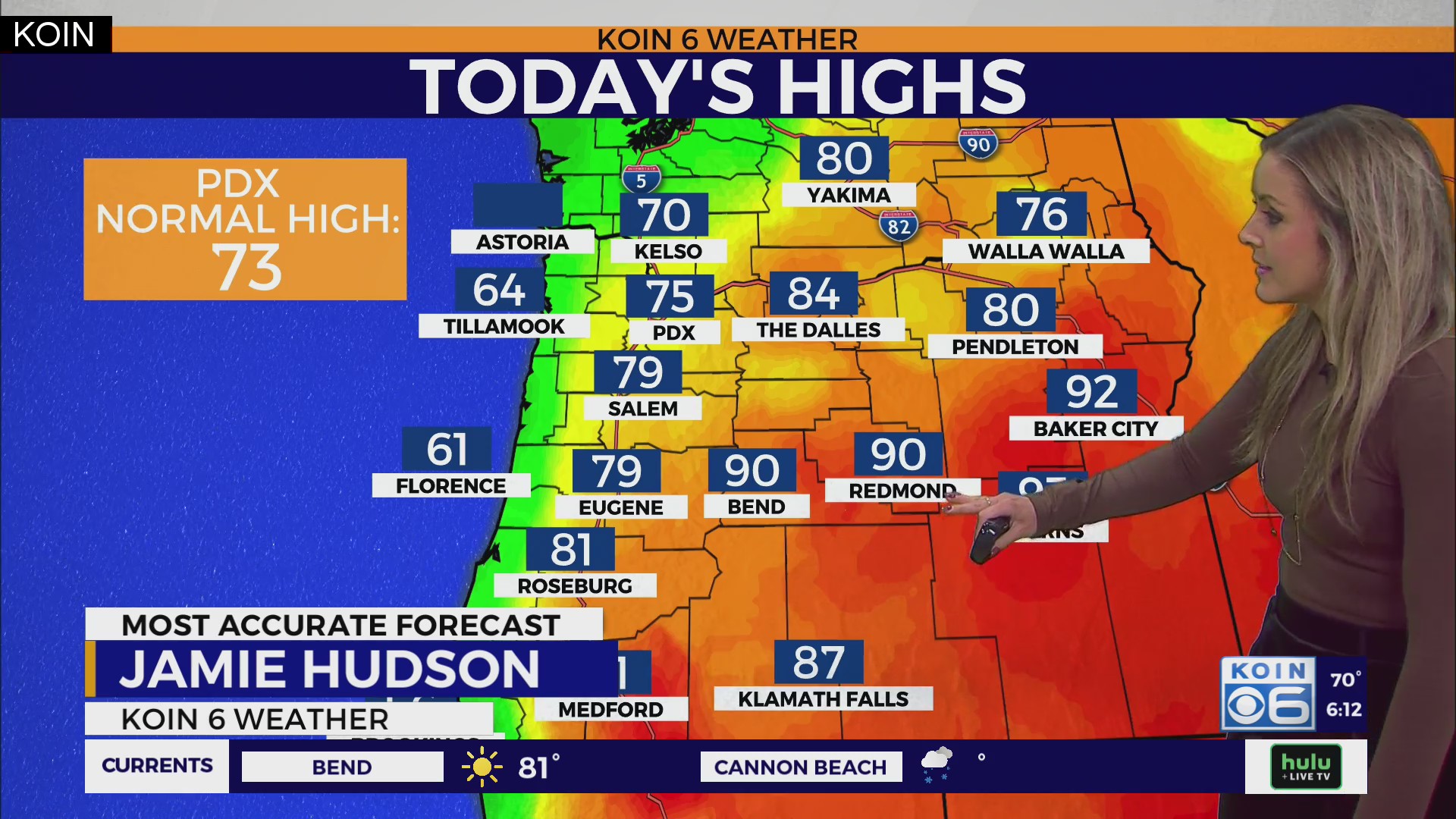 Weather forecast: Enjoying this nice fall weather around PDX – KOIN.com