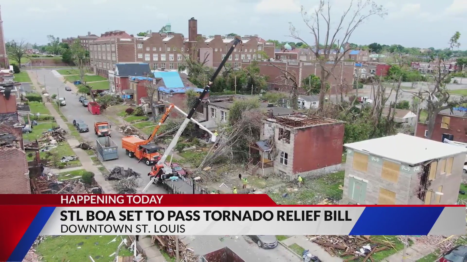 St. Louis City Board of Aldermen aims to pass tornado relief bill ...