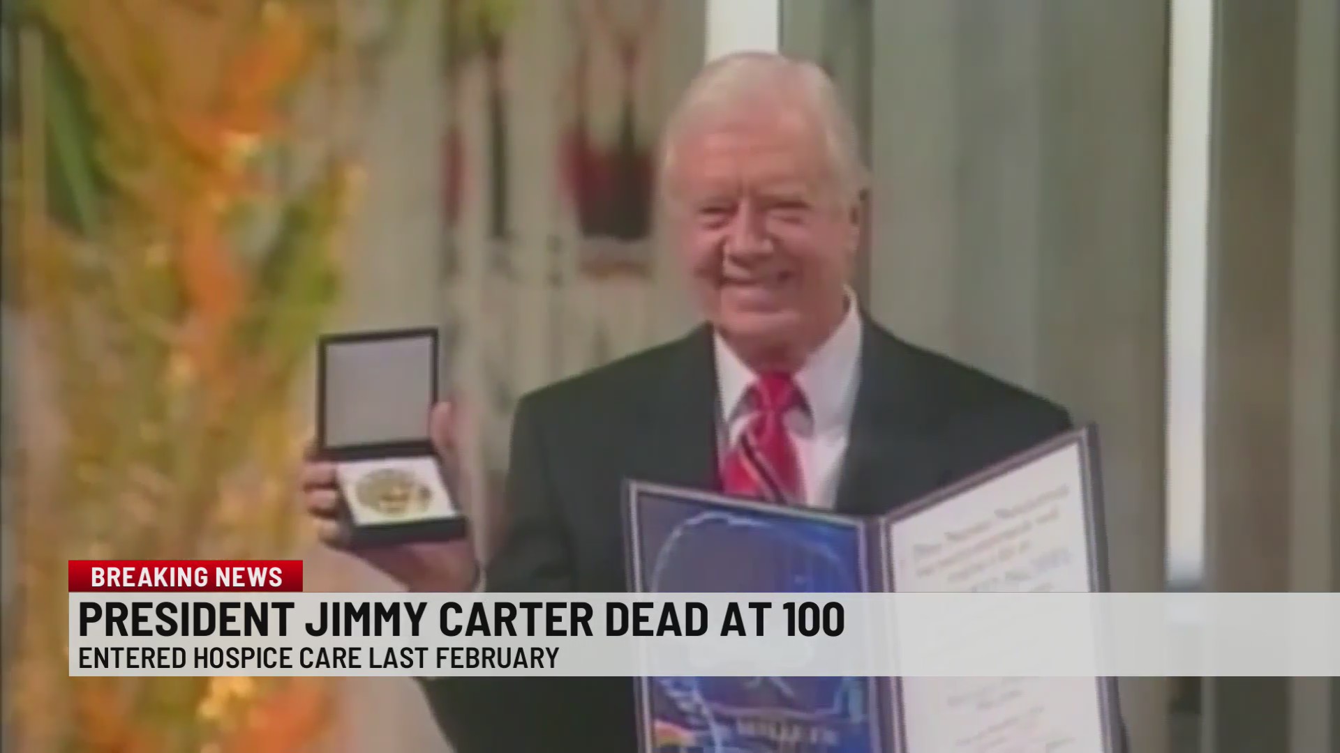 President Carter dies at 100 WSPA 7NEWS