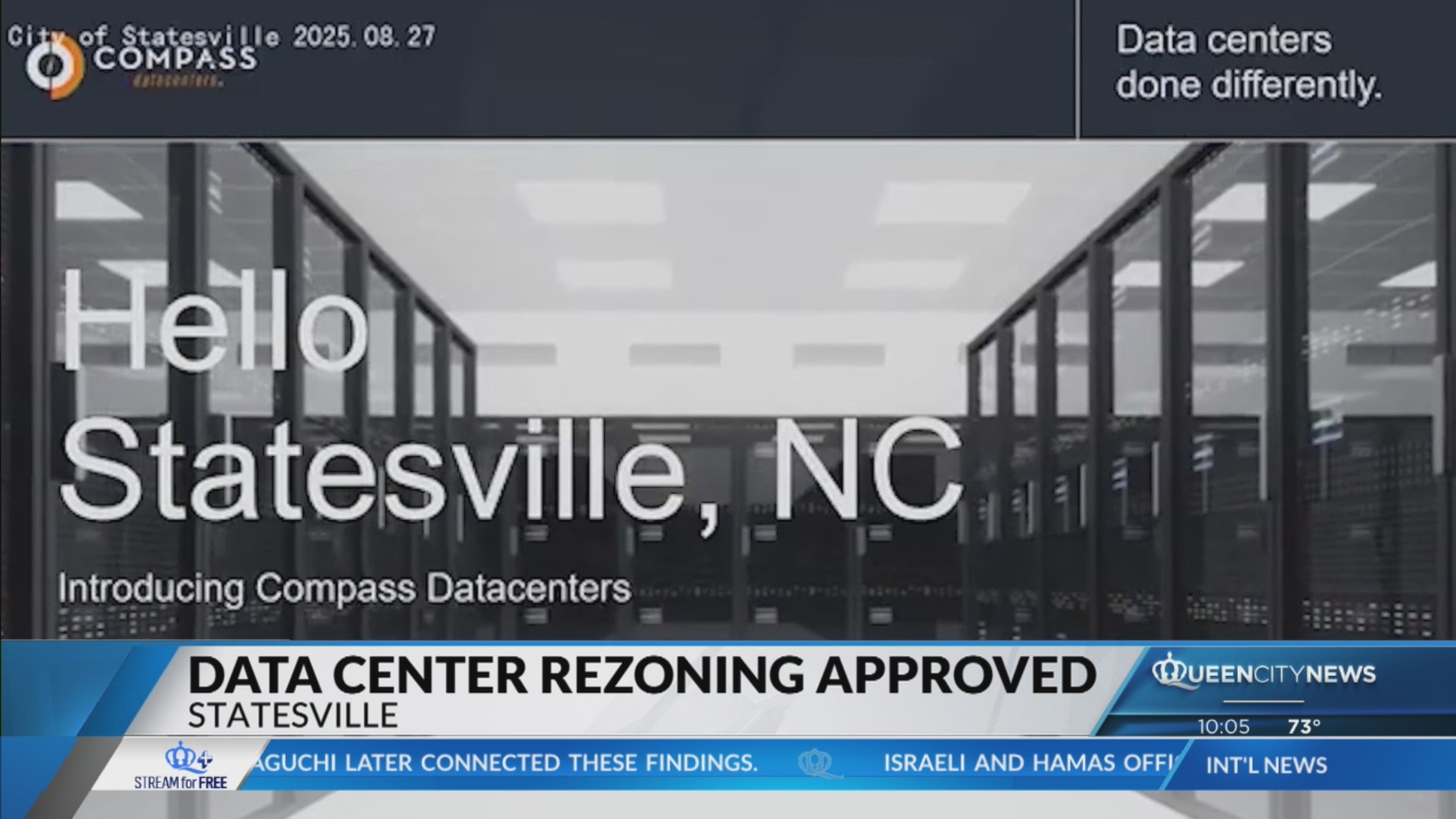 Statesville leaders approve rezoning of land intended for data center ...