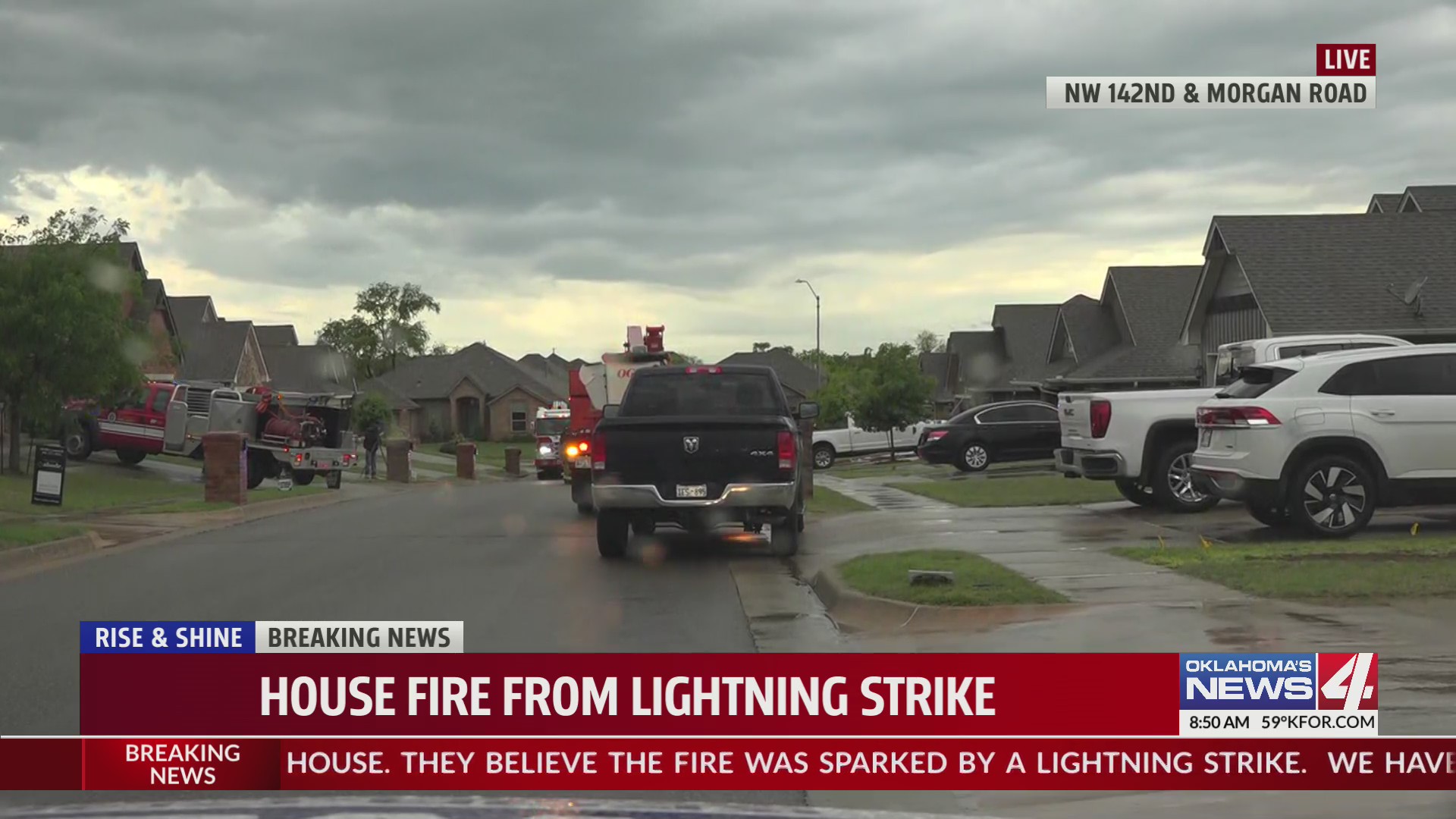Firefighters respond to house fire in NW Oklahoma City – KFOR.com ...