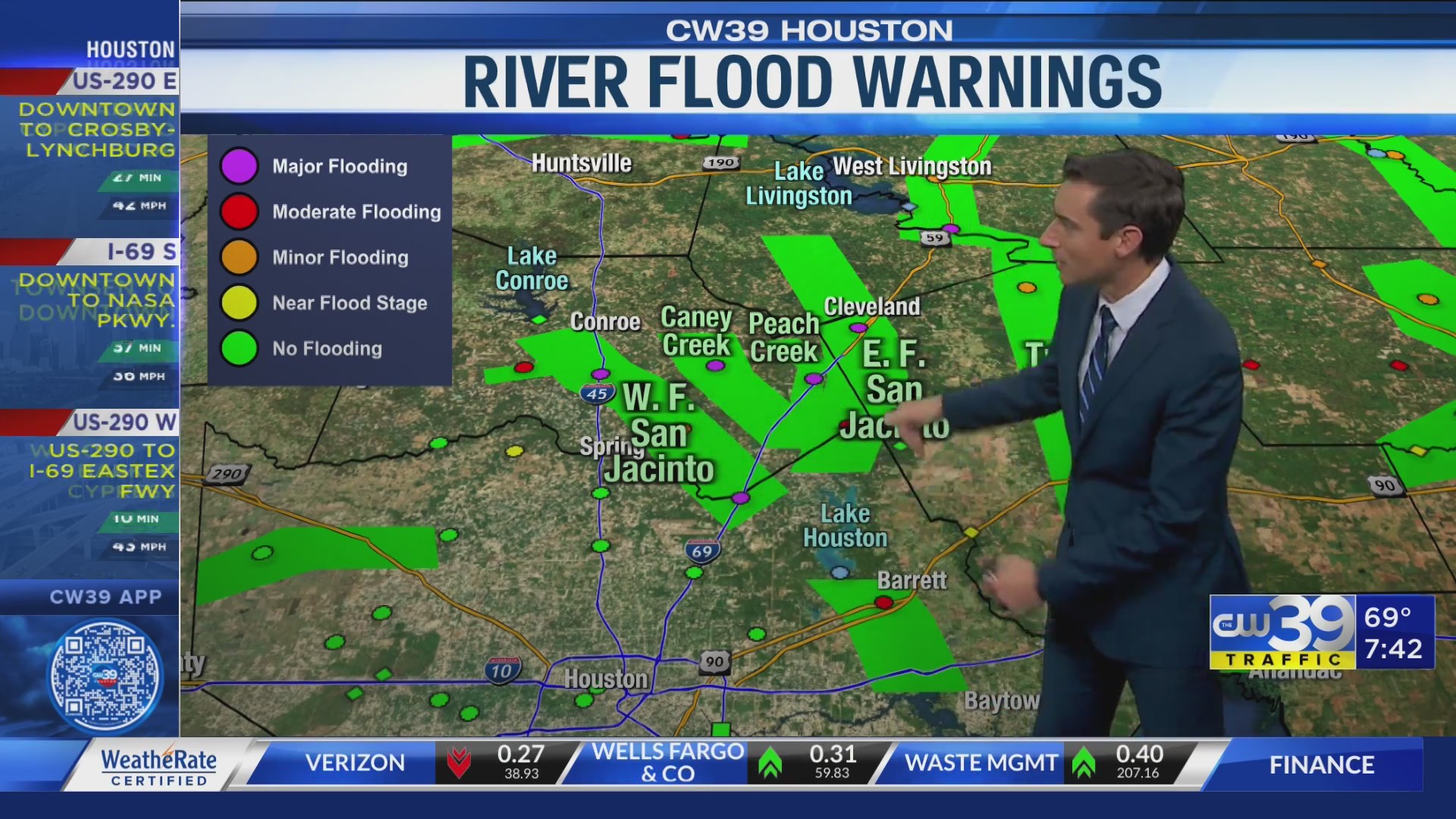 Major river flooding for days – CW39 Houston