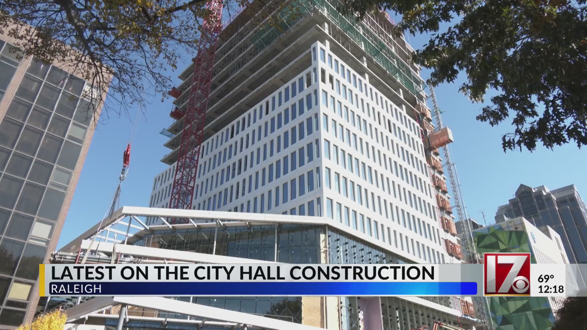 Latest on the Raleigh City Hall construction – CBS17.com
