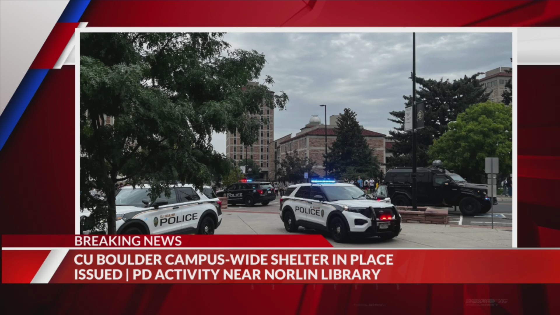 CU police issue campus-wide shelter in place on Monday – FOX31 Denver