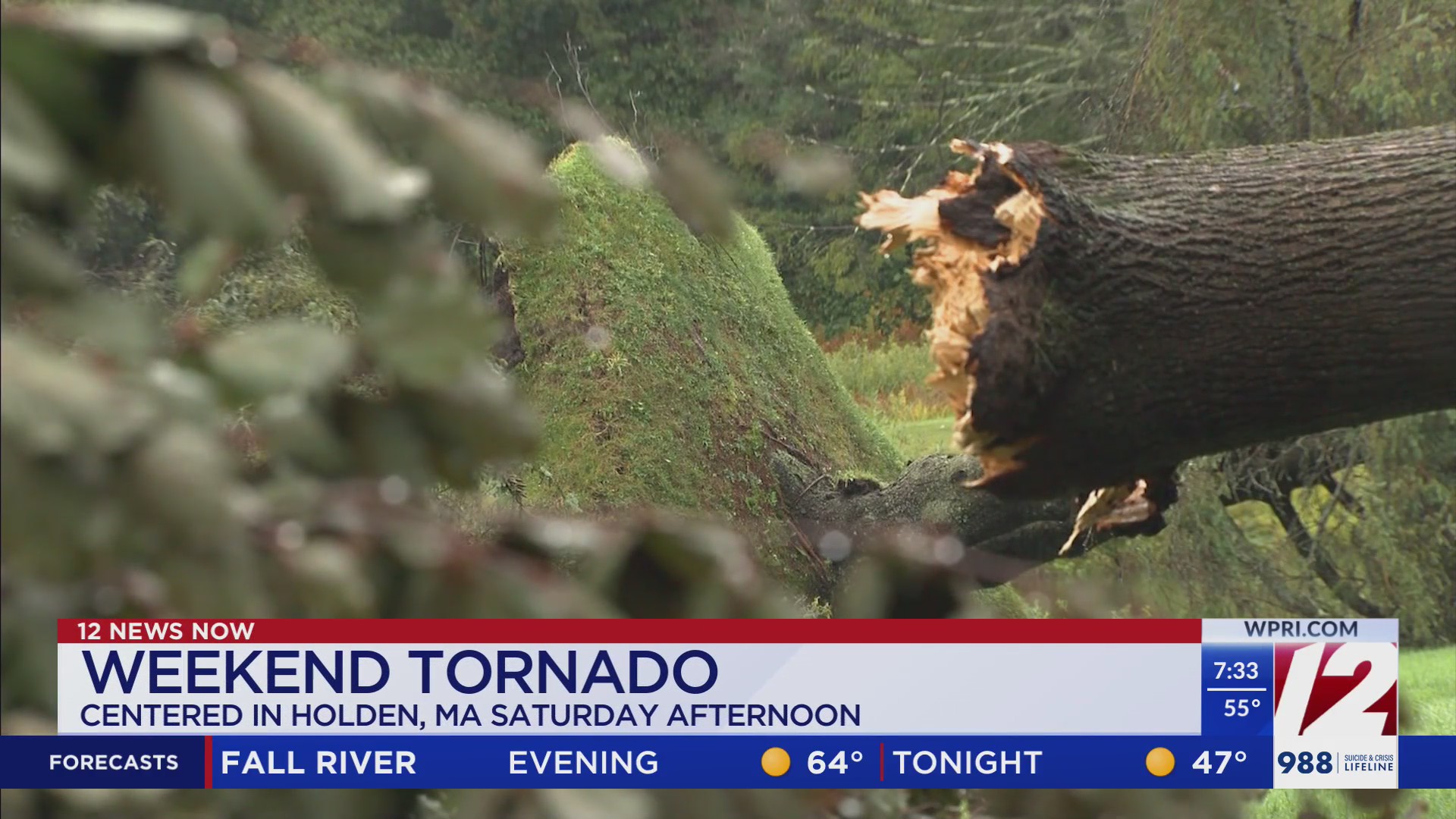 NWS to survey damage from ‘radar confirmed’ tornado in Massachusetts ...
