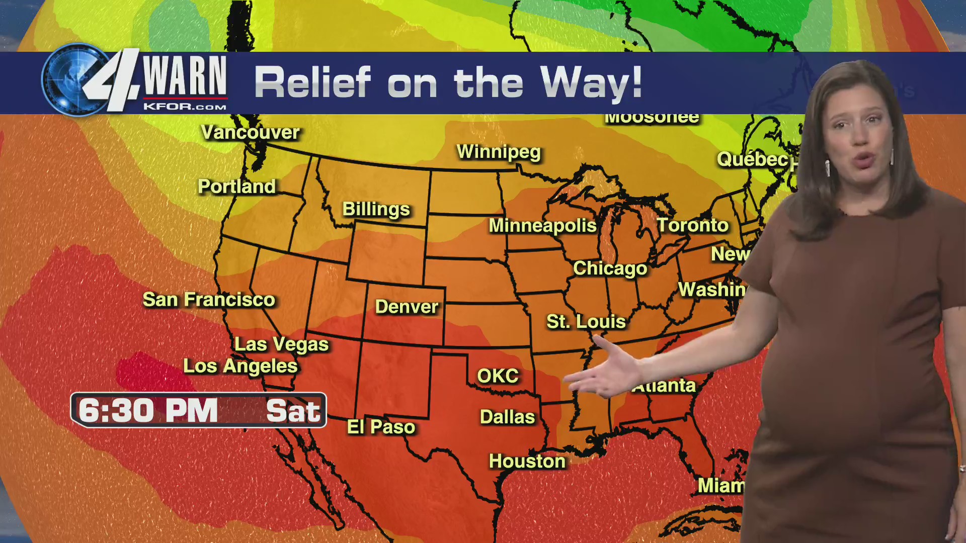 Emily Sutton talks about when we could see our first 100 degree day and ...