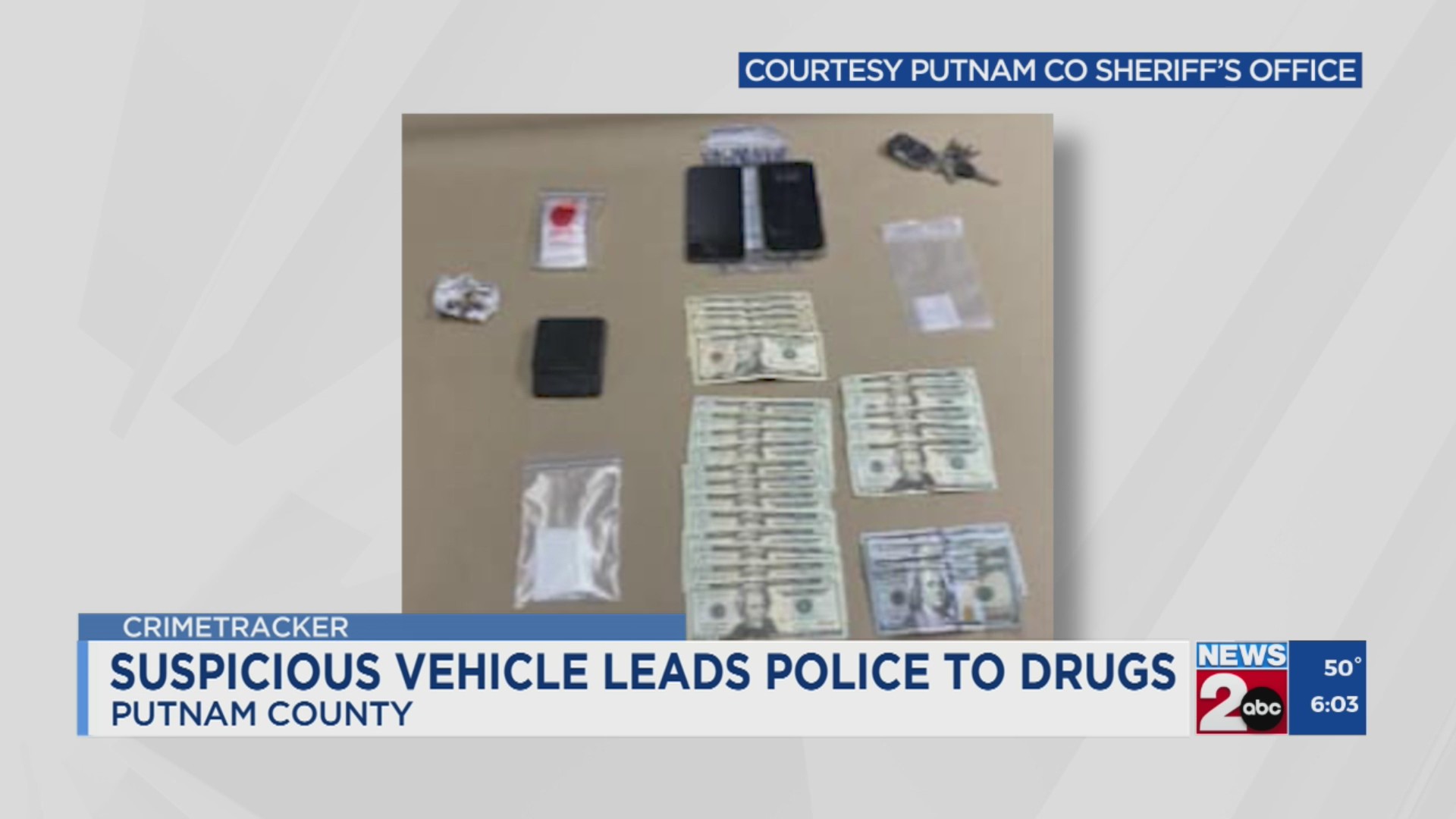 Suspicious vehicle leads Putnam County deputies to drugs – WKRN News 2