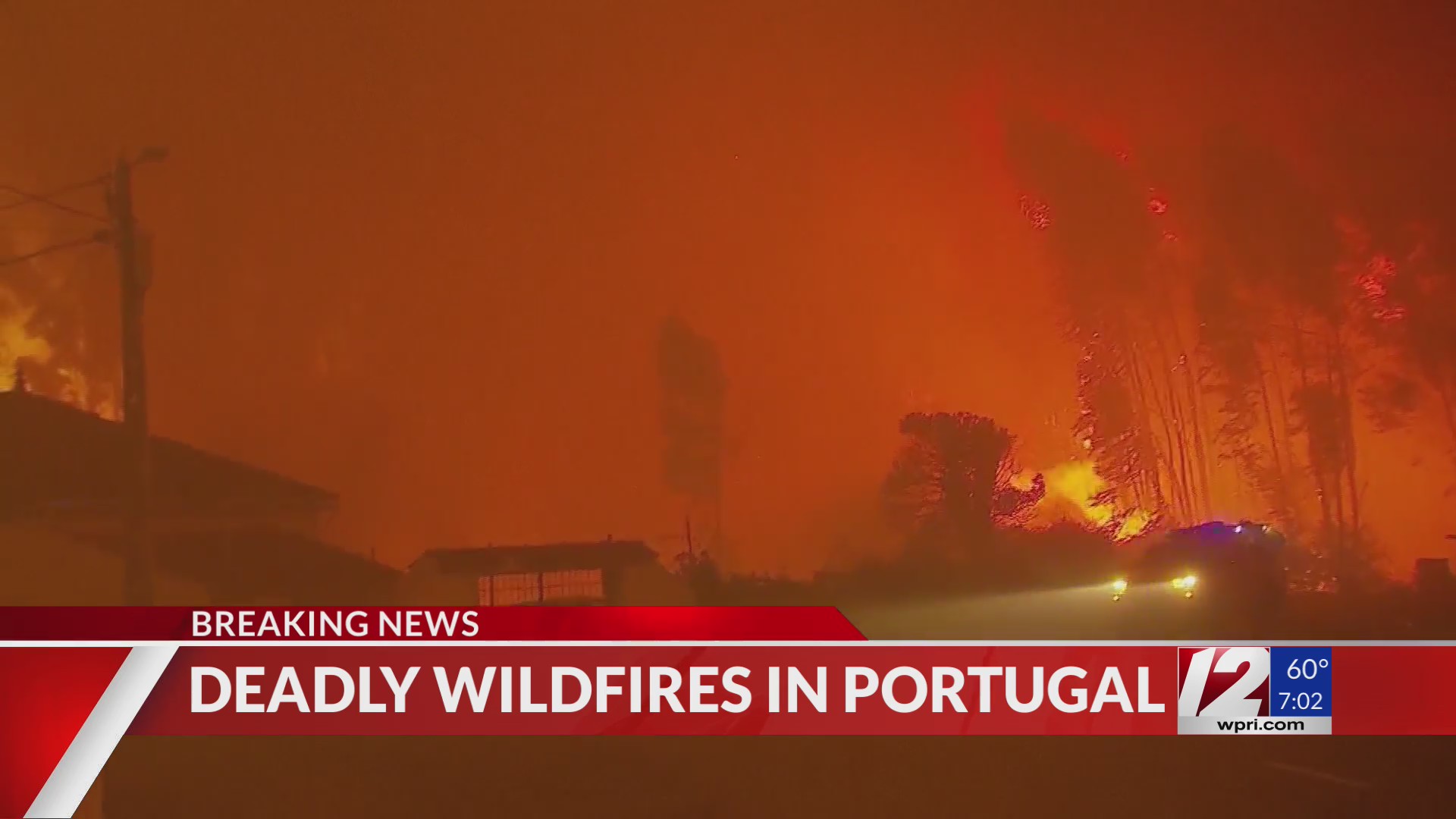 Portugal declares a state of calamity as wildfires rage out of control ...
