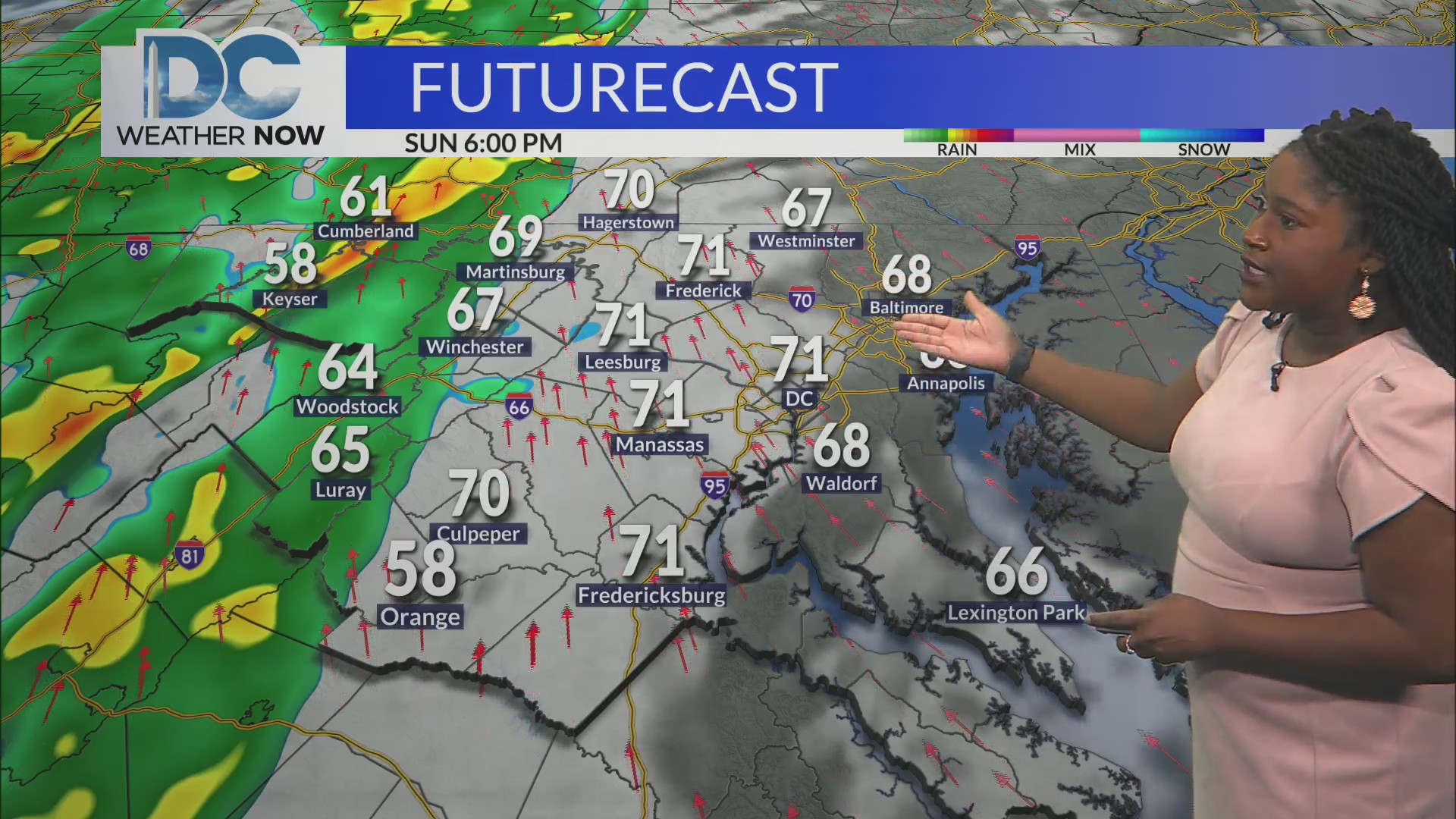 Warm & dry Saturday, rain returns Sunday – DC News Now | DC, Virginia ...