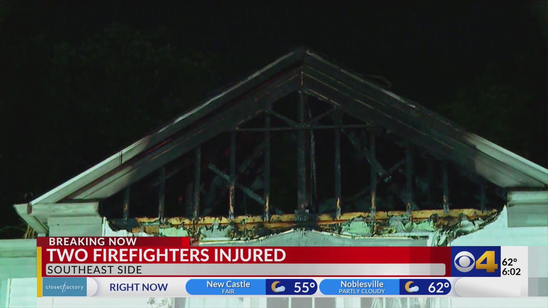 2 firefighters injured battling SE side house fire; dog credited with ...