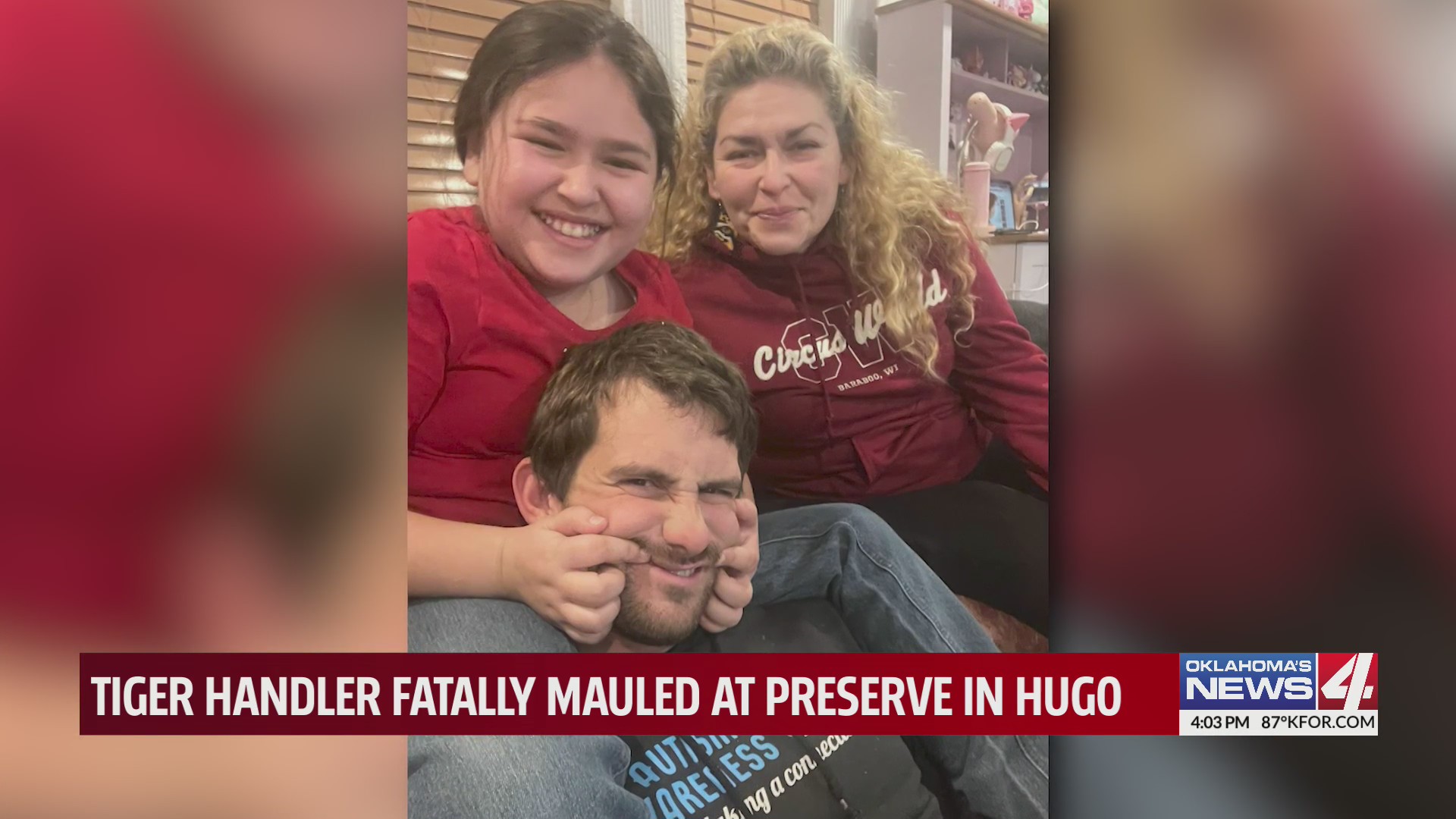 Tiger handler fatally mauled at preserve in Hugo – KFOR.com Oklahoma City