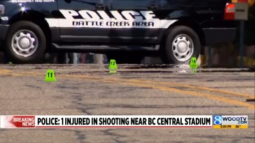 Police: 1 shot near Battle Creek Central stadium – WOODTV.com