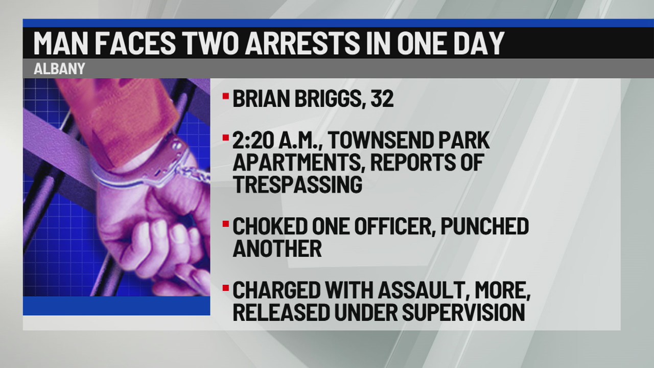 Albany man faces two arrests in one day – NEWS10 ABC
