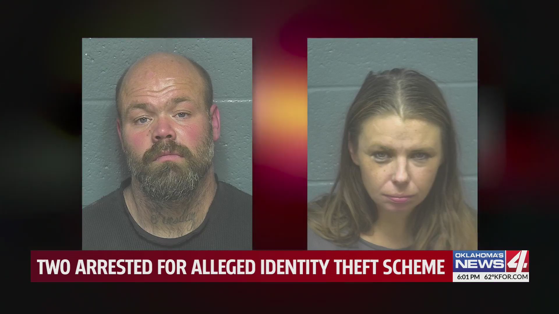 Two arrested for alleged identity theft scheme – KFOR.com Oklahoma City