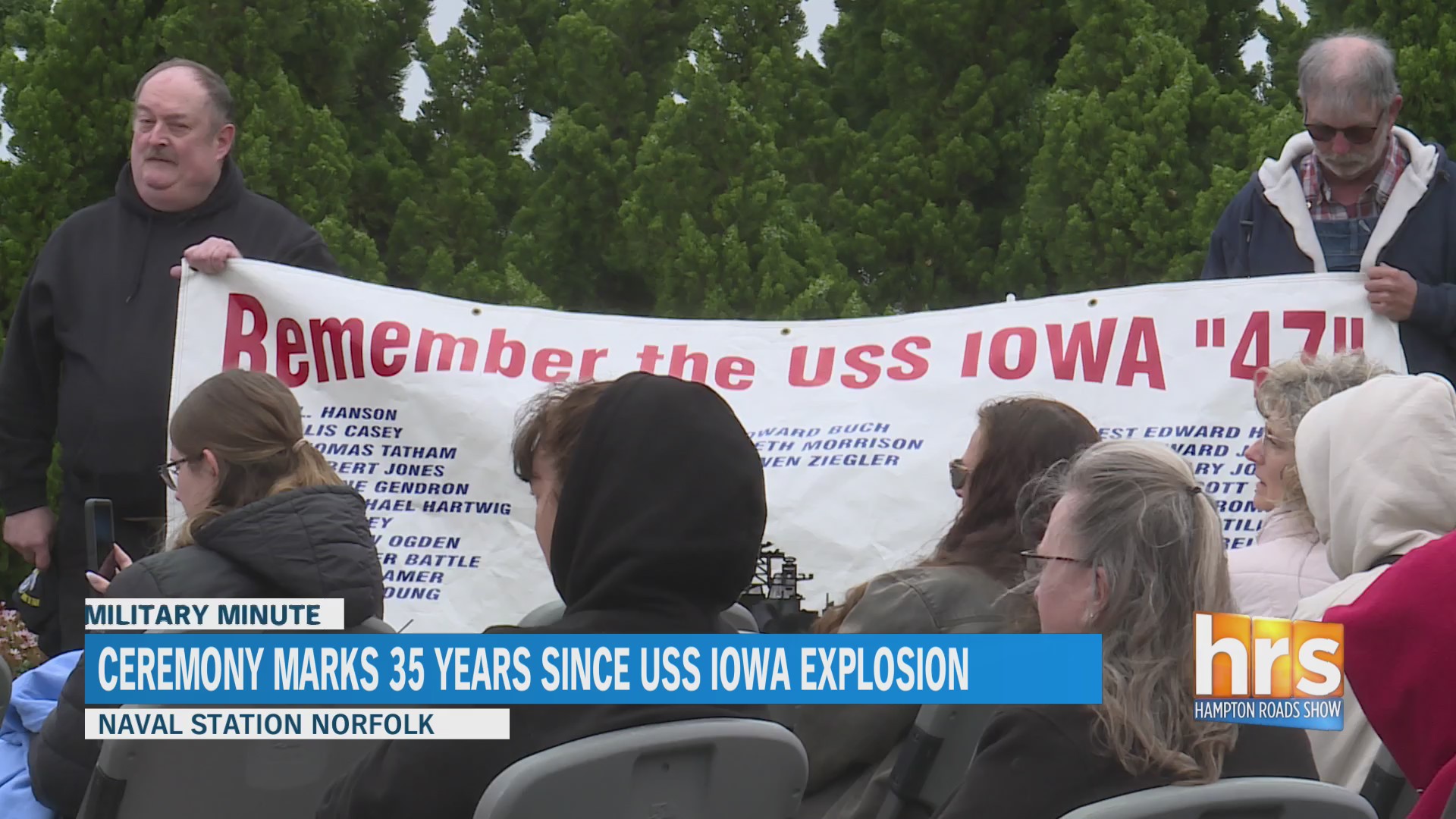 Military Minute: Ceremony Marks 35 Years Since USS Iowa Explosion