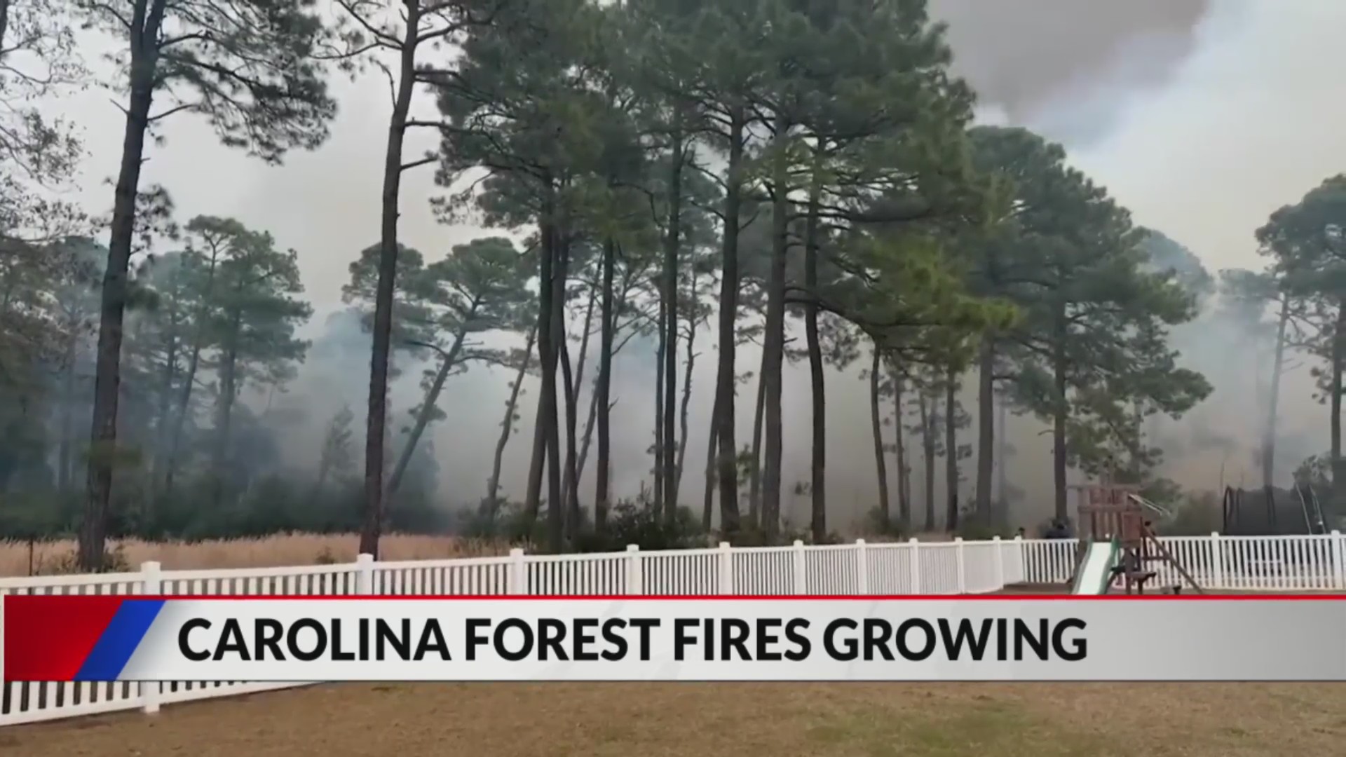 Crews battle wildfires in North and South Carolina amid dry conditions ...