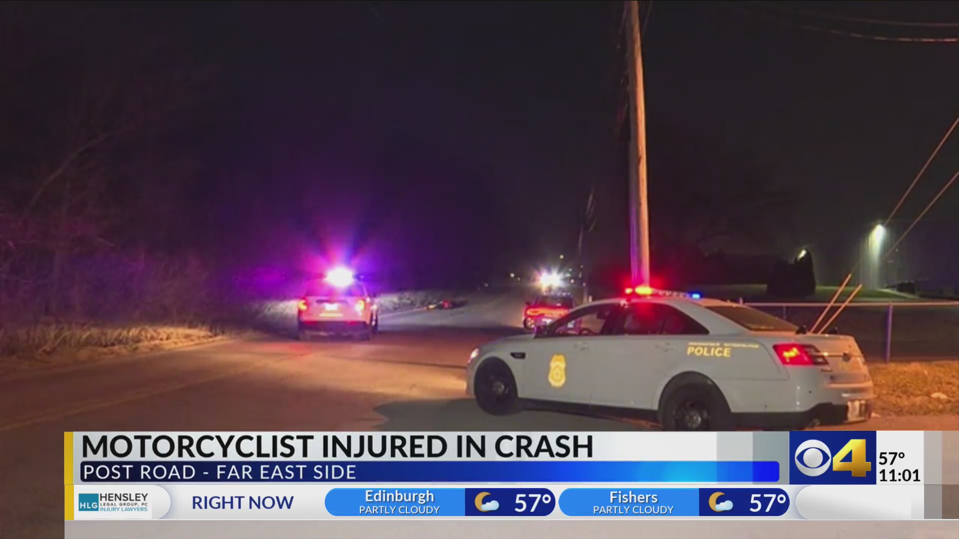 Motorcyclist ‘very’ critical after crash on east side – Fox 59