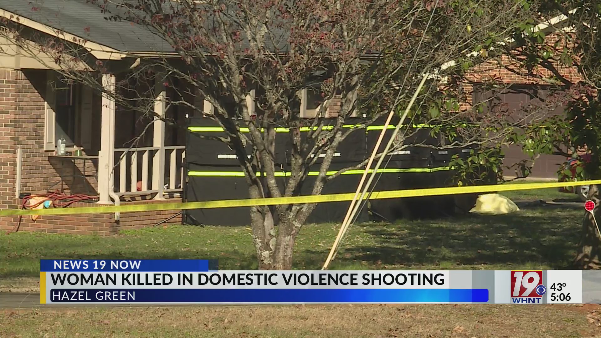 Woman Killed In Domestic Violence Shooting | December 2, 2024 | News 19 ...