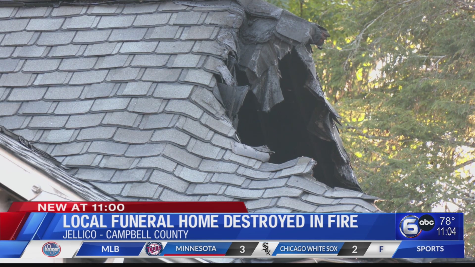 Cox & Son Funeral Home in Jellico considered a total loss after fire