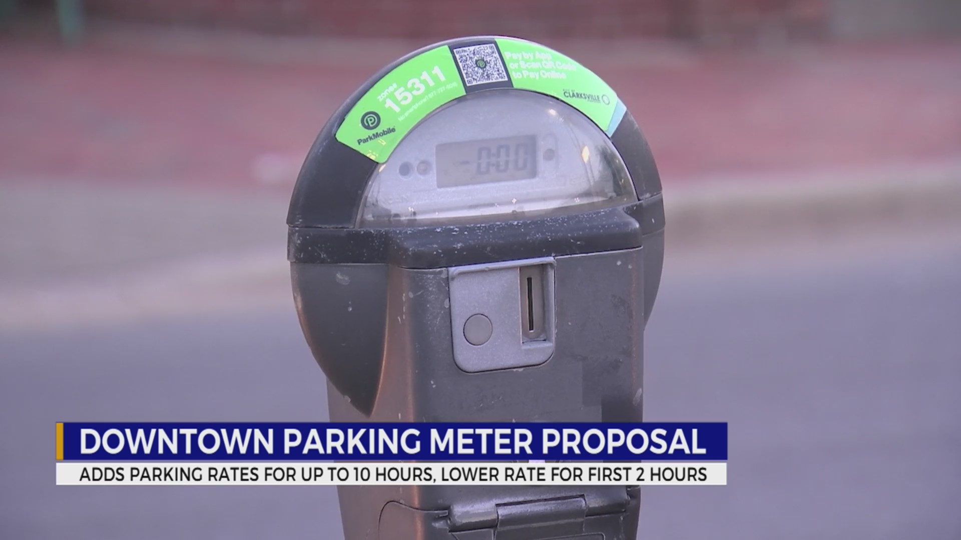 Downtown parking meter proposal to be heard next week – WKRN News 2