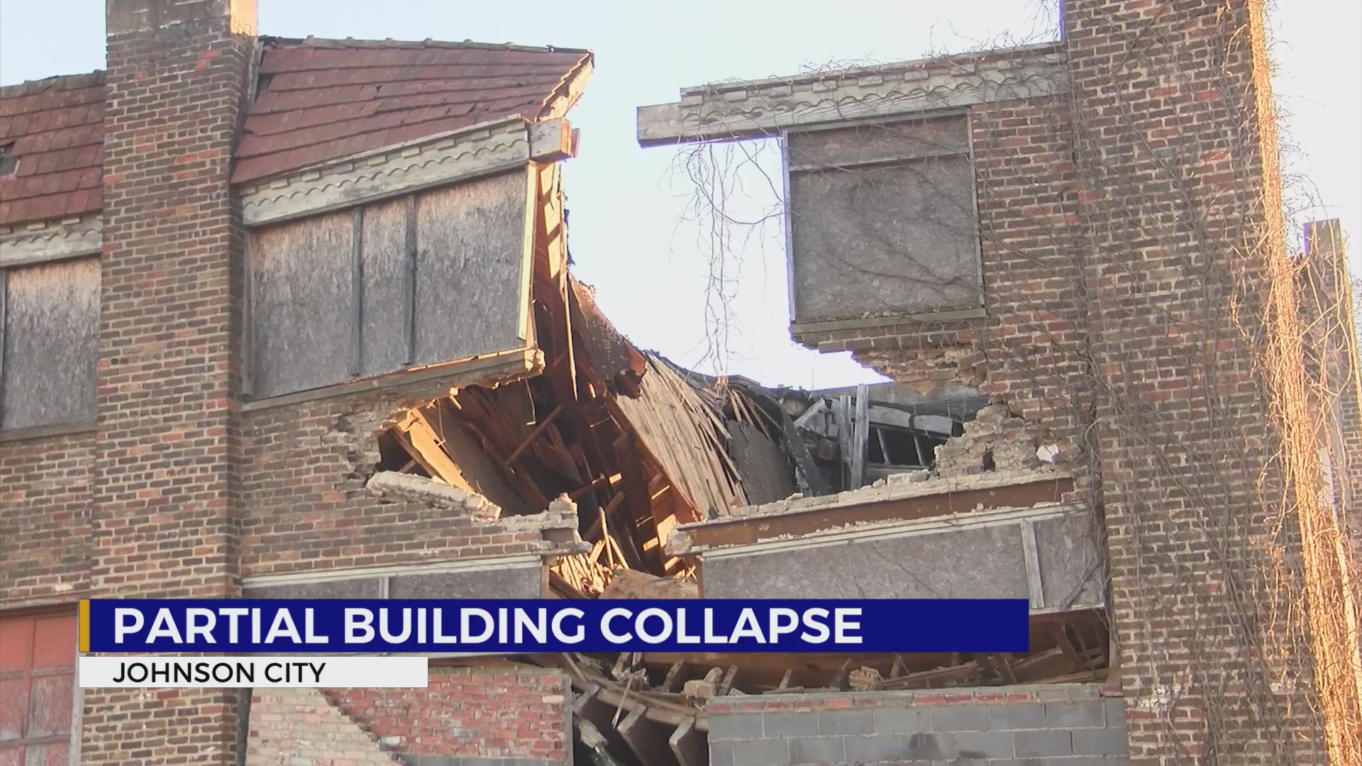 No injuries after partial building collapse in Johnson City – WJHL ...