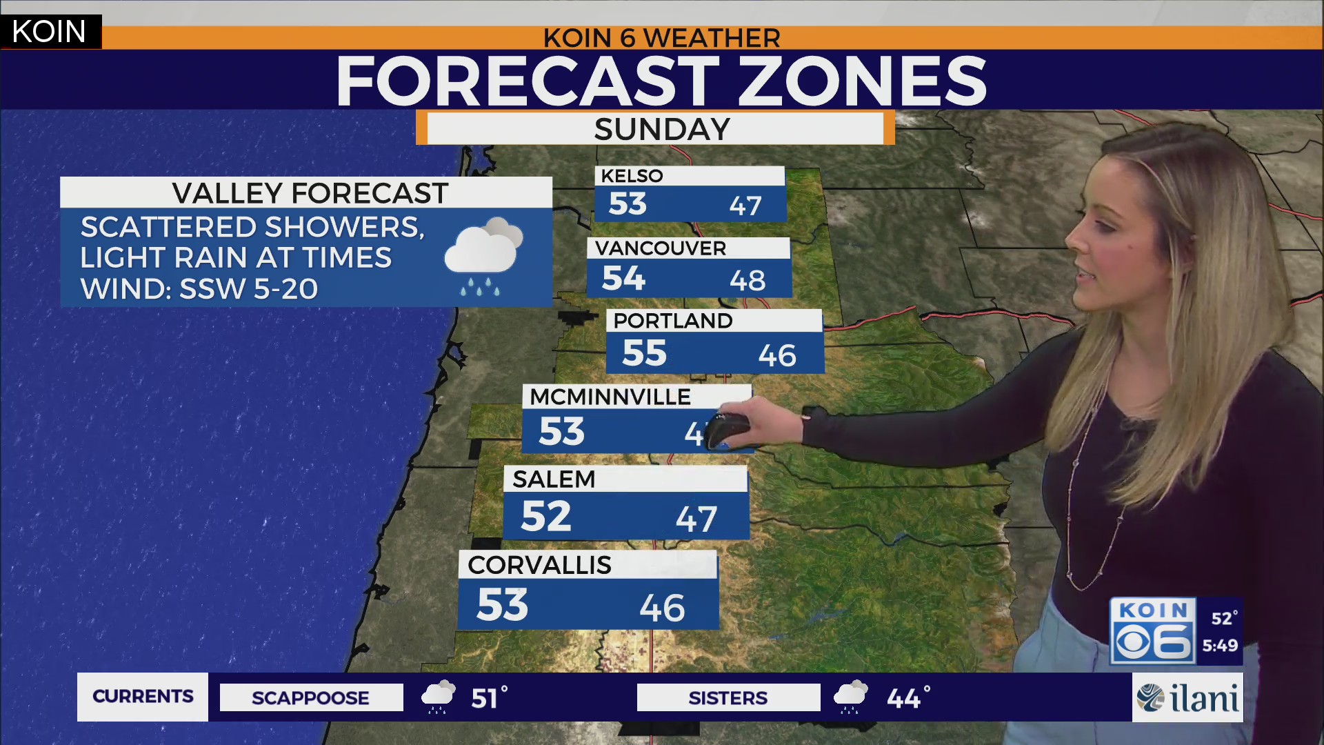 Cool and wet weather rolls on in Portland – KOIN.com